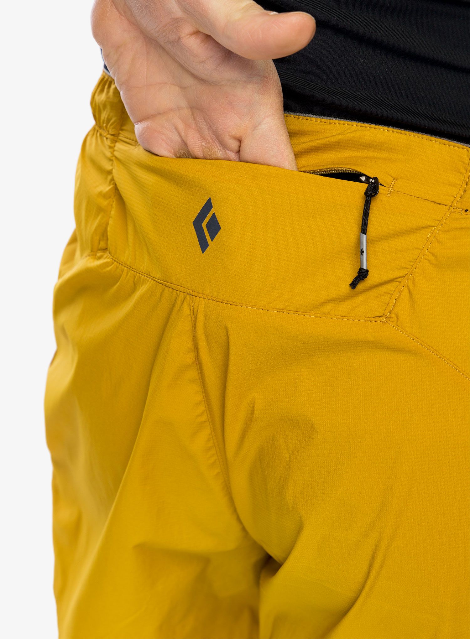 Outdoorové kraťasy Black Diamond Flatiron Shorts - amber