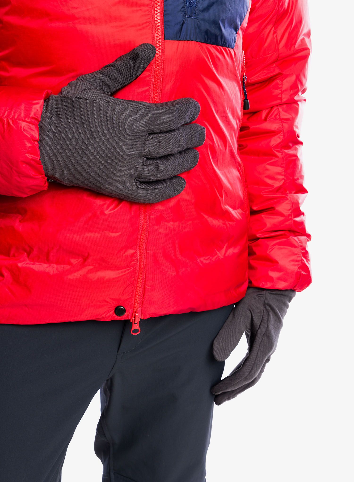 Rukavice Black Diamond Heavyweight Wooltech - anthracite