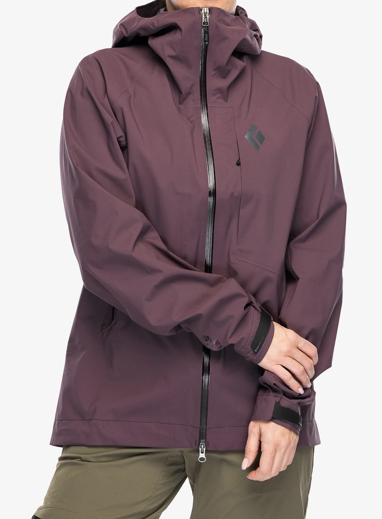 Dámská nepromokavá bunda s membránou Black Diamond Highline Stretch Shell - fig
