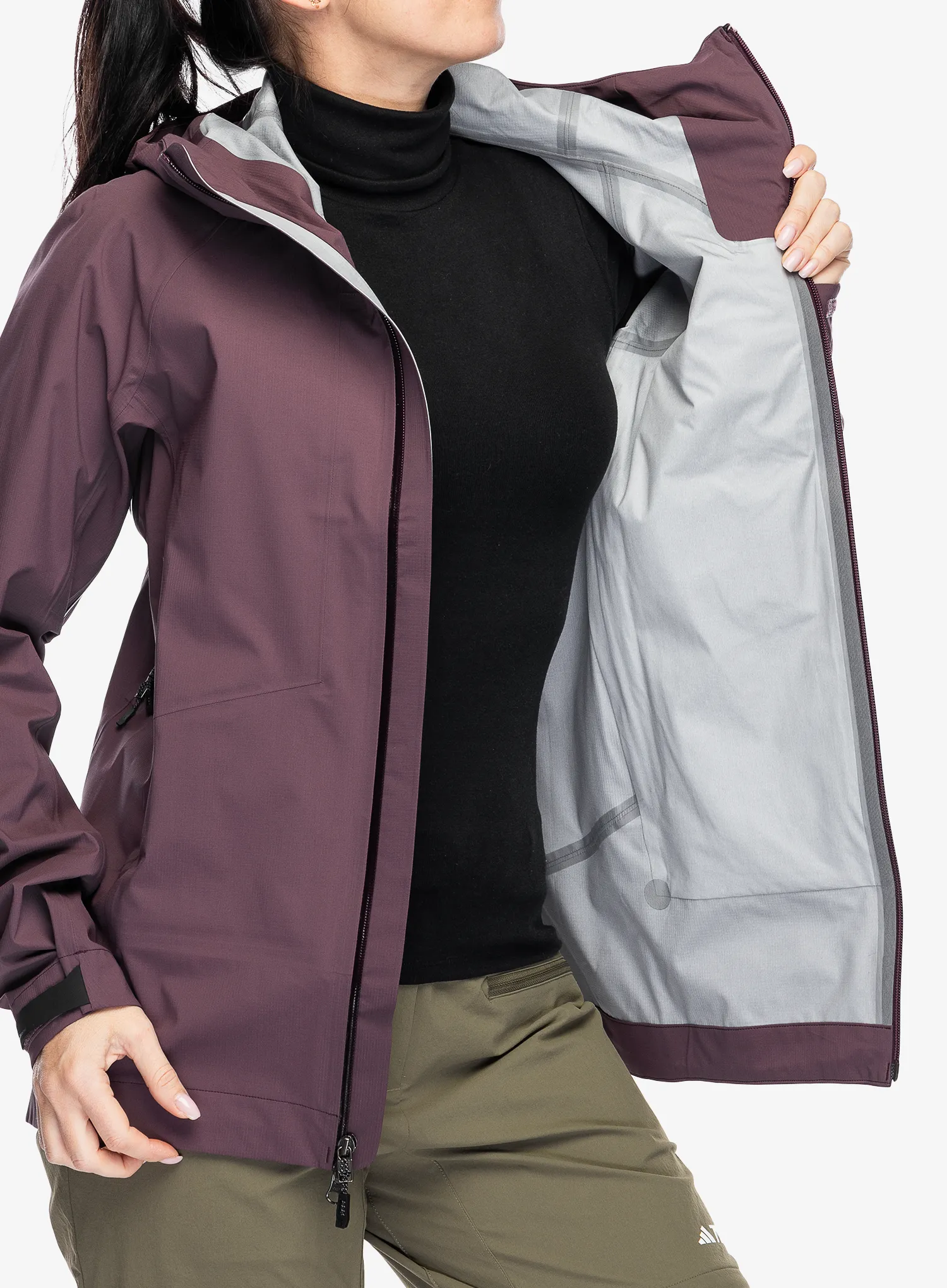 Dámská nepromokavá bunda s membránou Black Diamond Highline Stretch Shell - fig
