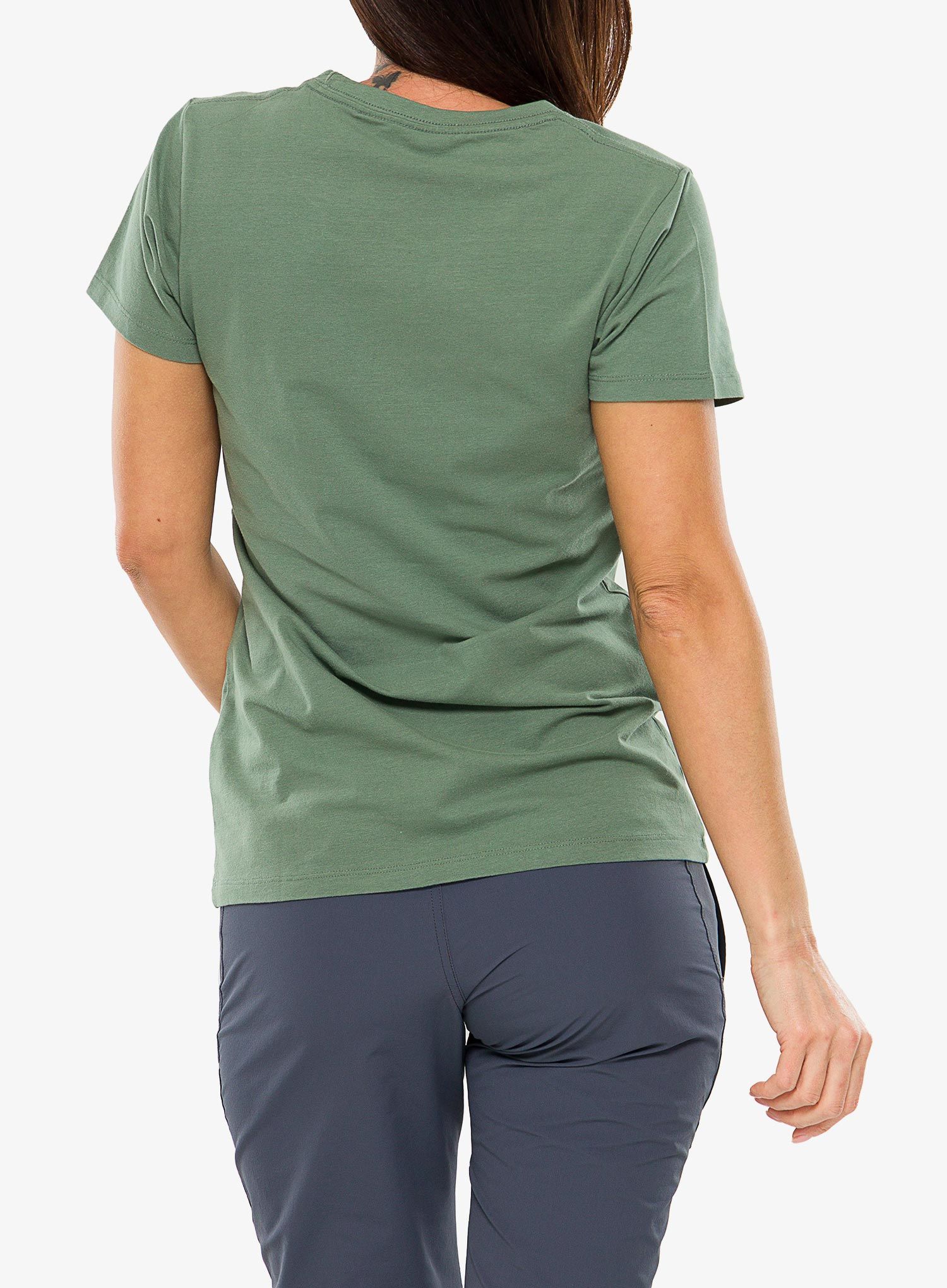 Dámské tričko Black Diamond Leveled Landscape Tee S/S - green