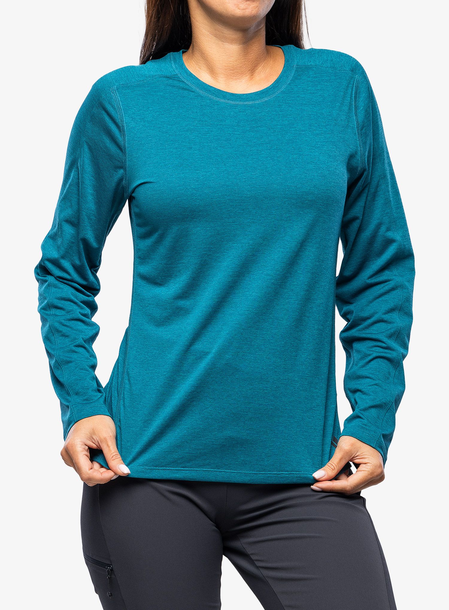 Dámská mikina Black Diamond Lightwire L/S Tee - dark caribbean