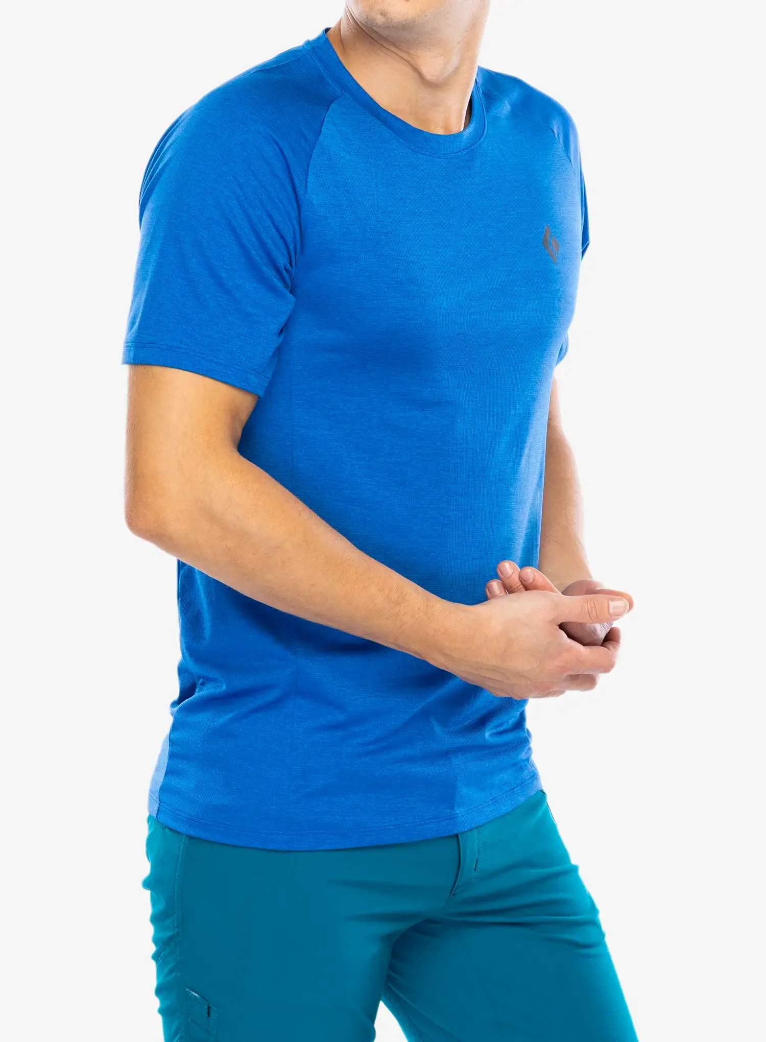 Tričko Black Diamond Lightwire SS Tech Tee - drifter blue