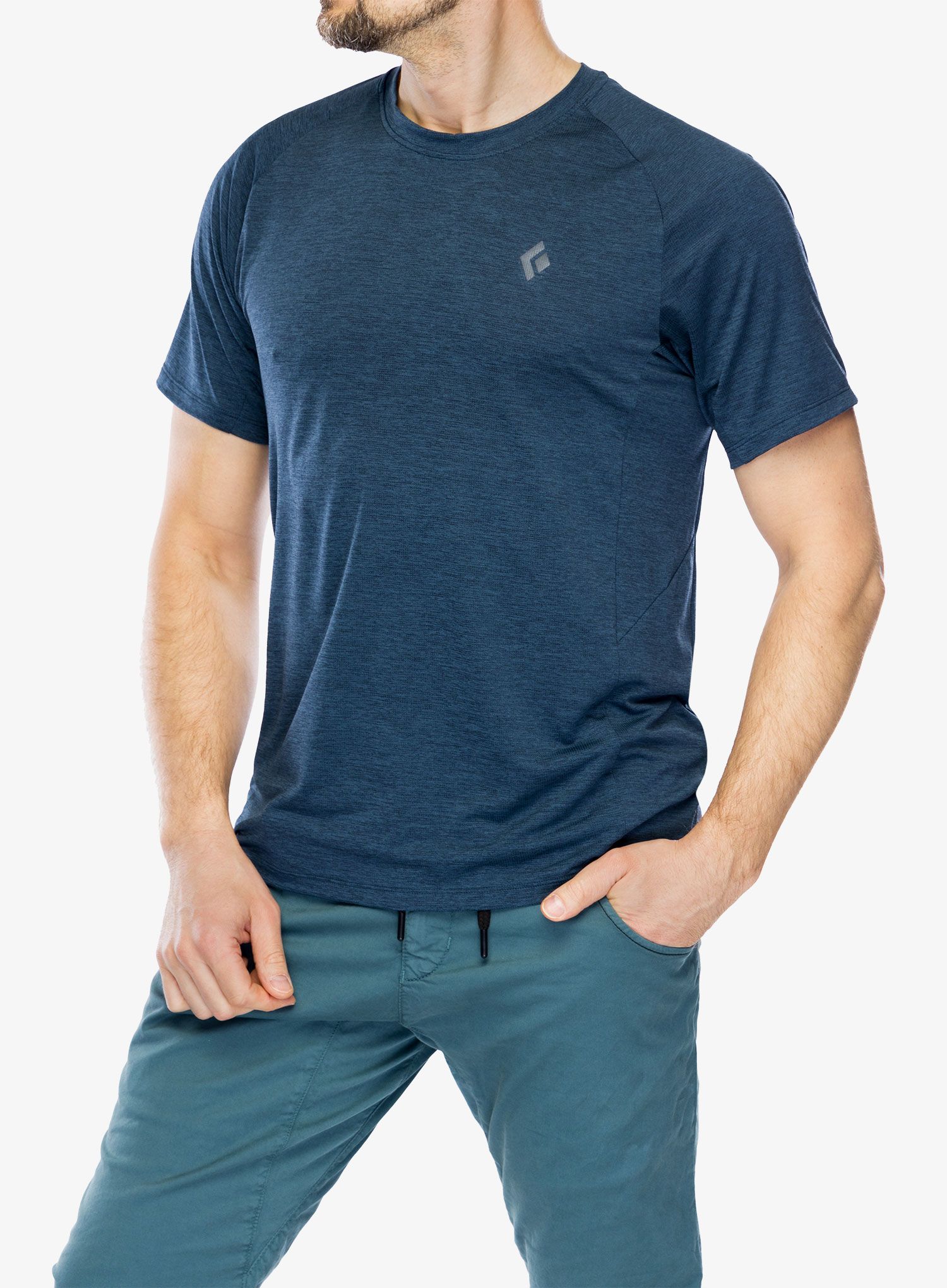 Tričko Black Diamond Lightwire SS Tech Tee - indigo