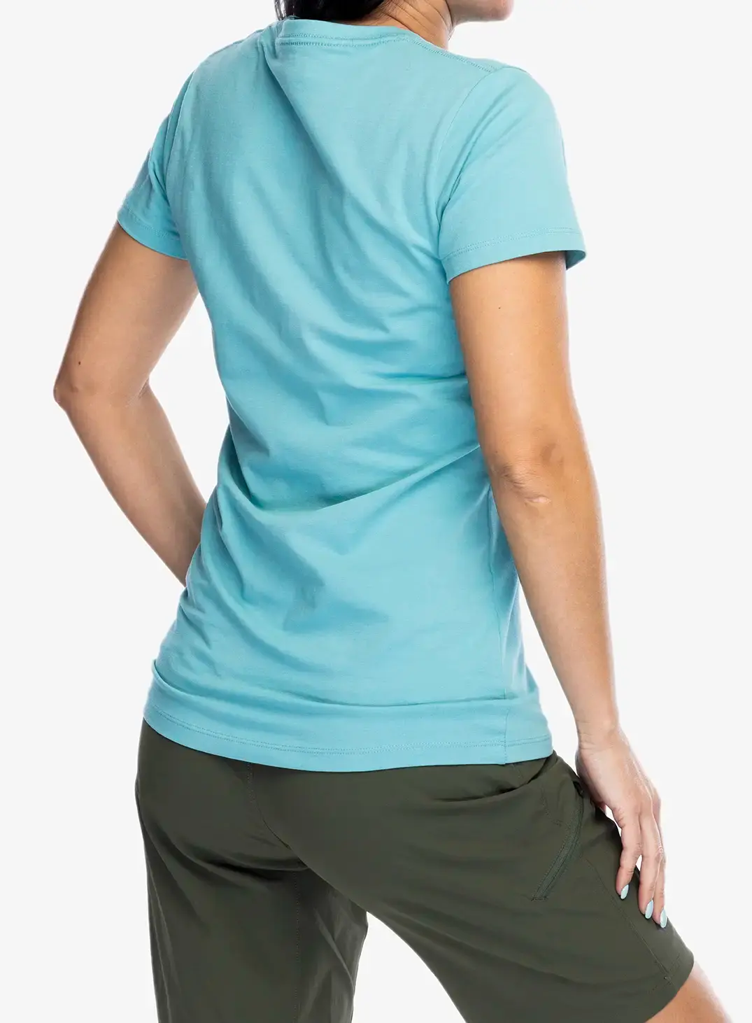 Bavlněné tričko dámské Black Diamond Luminary SS Tee - coastal blue