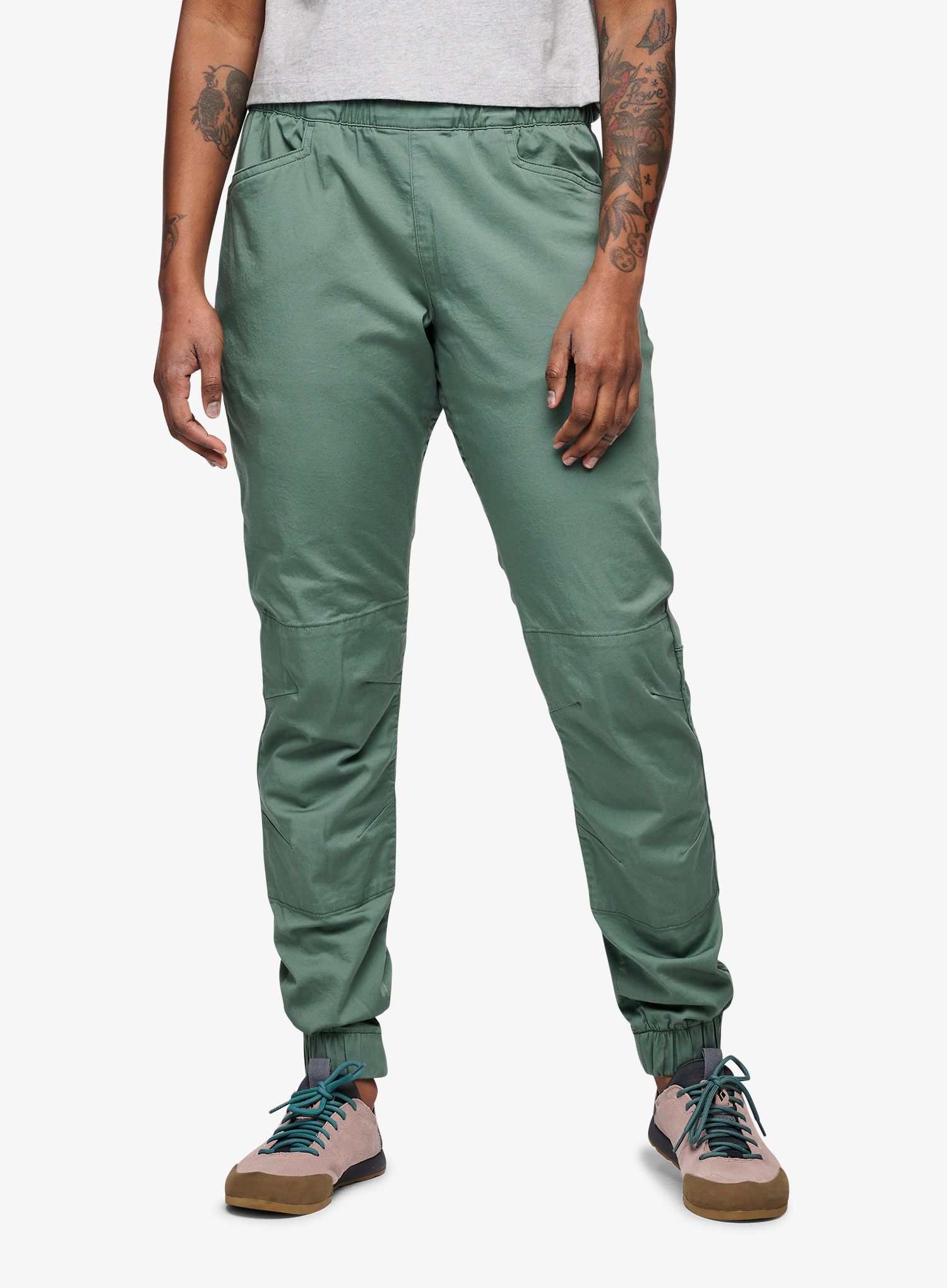 Lezecké kalhoty dámské Black Diamond Notion Pants - laurel green