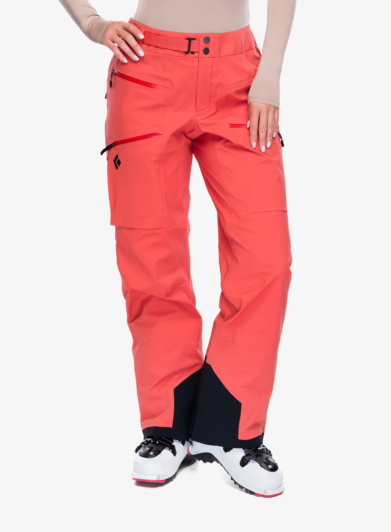 Lyžařské kalhoty dámské Black Diamond Recon LT Pants - baja sunrise