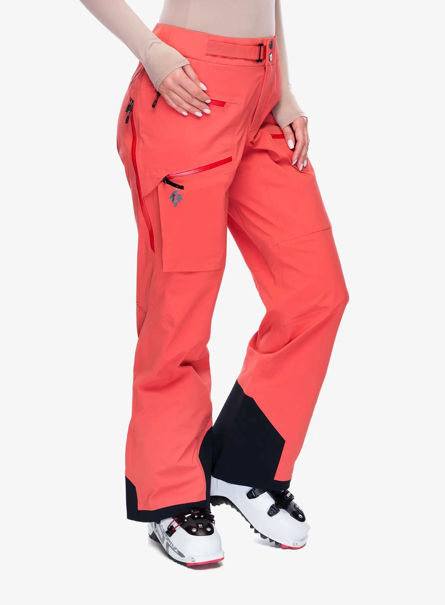 Lyžařské kalhoty dámské Black Diamond Recon LT Pants - baja sunrise