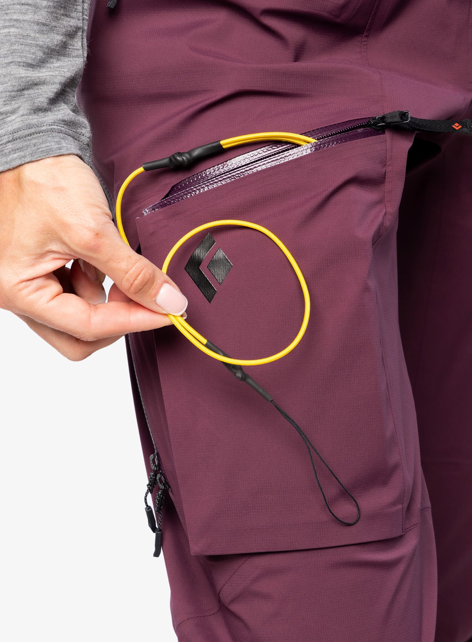 Dámské kalhoty Black Diamond Recon LT Pants - blackberry