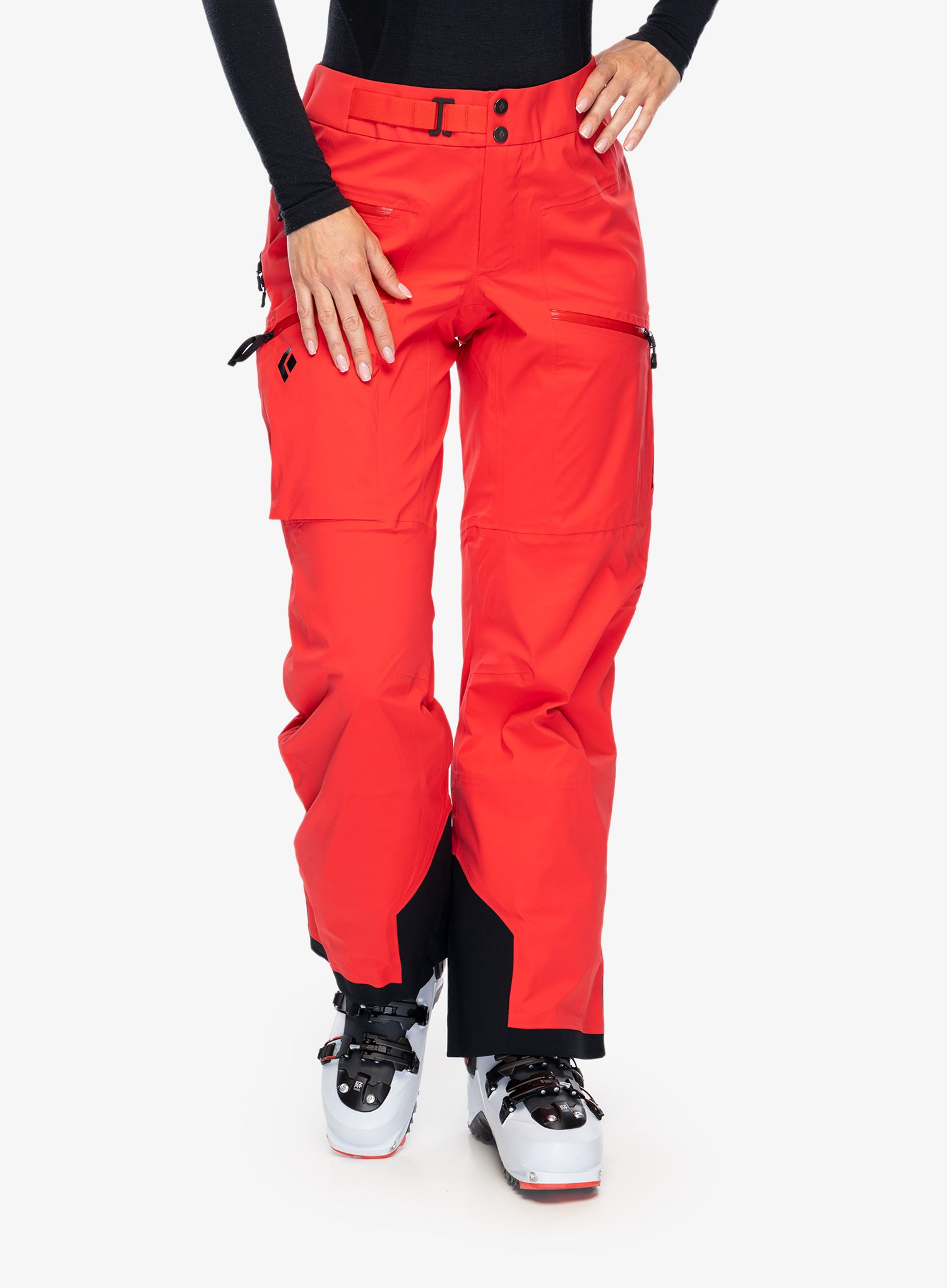 Kalhoty dámské Black Diamond Recon LT Pants - coral red