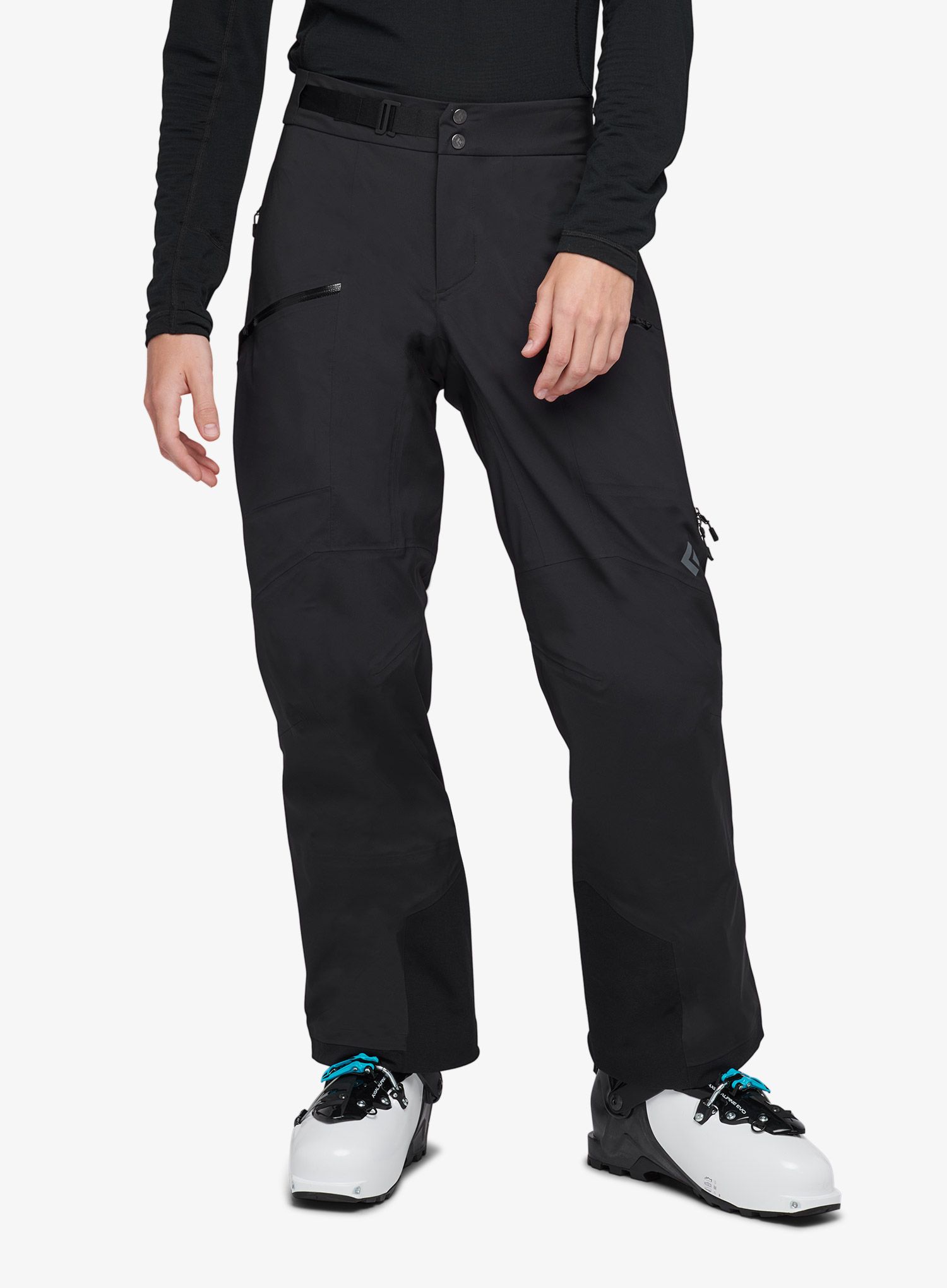 Lyžařské kalhoty Black Diamond Recon LT Stretch Pants - black