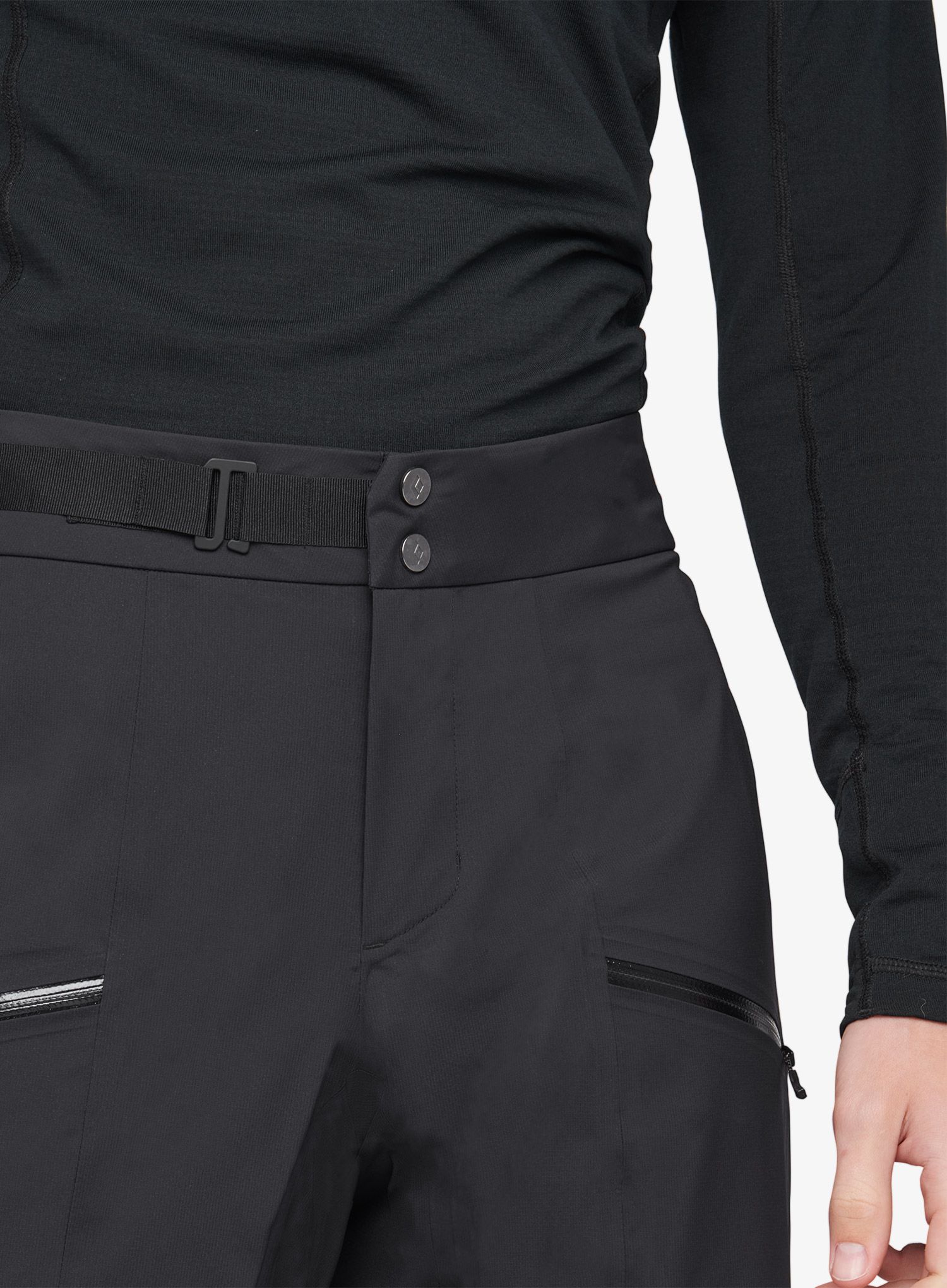 Lyžařské kalhoty Black Diamond Recon LT Stretch Pants - black