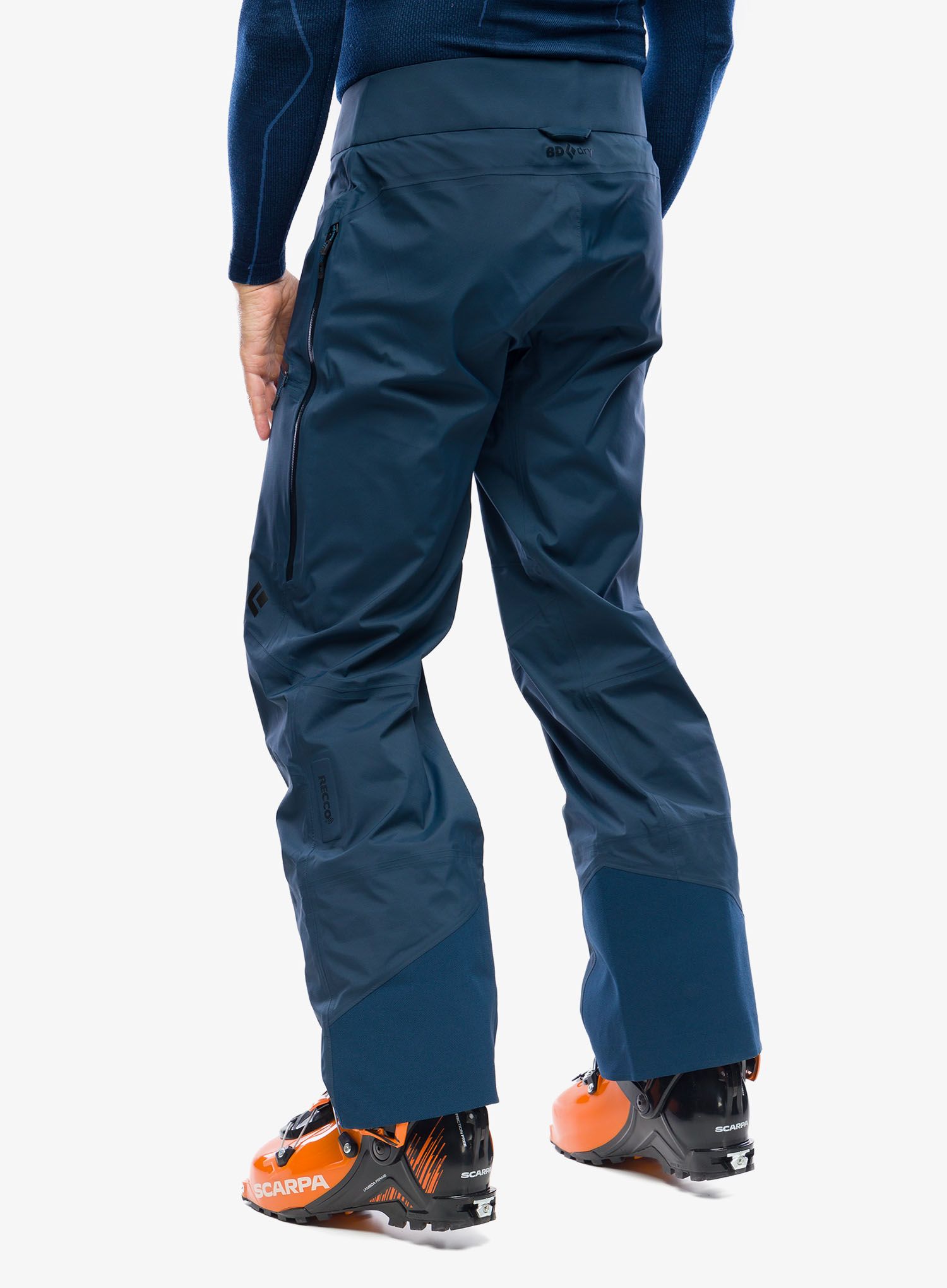 Lyžařské kalhoty Black Diamond Recon LT Stretch Pants - indigo