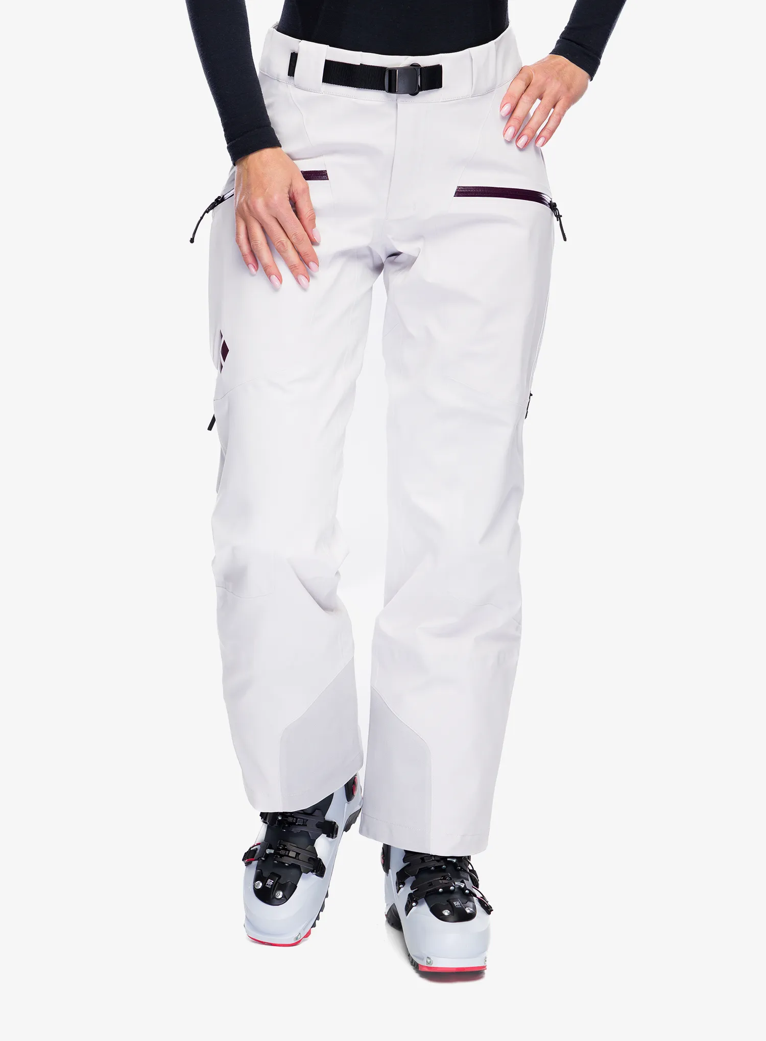 Lyžařské kalhoty dámské Black Diamond Recon Stretch Ski Pants - ice pink