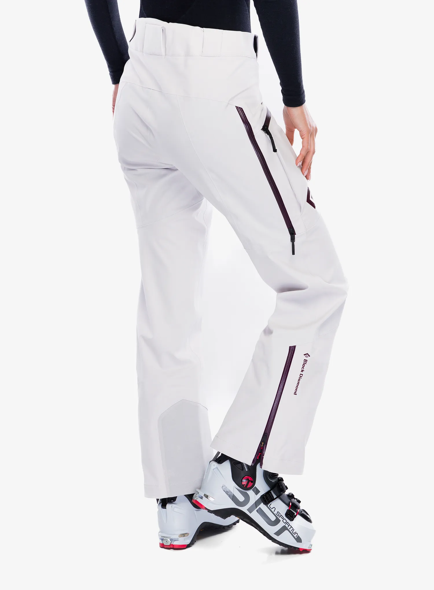 Lyžařské kalhoty dámské Black Diamond Recon Stretch Ski Pants - ice pink