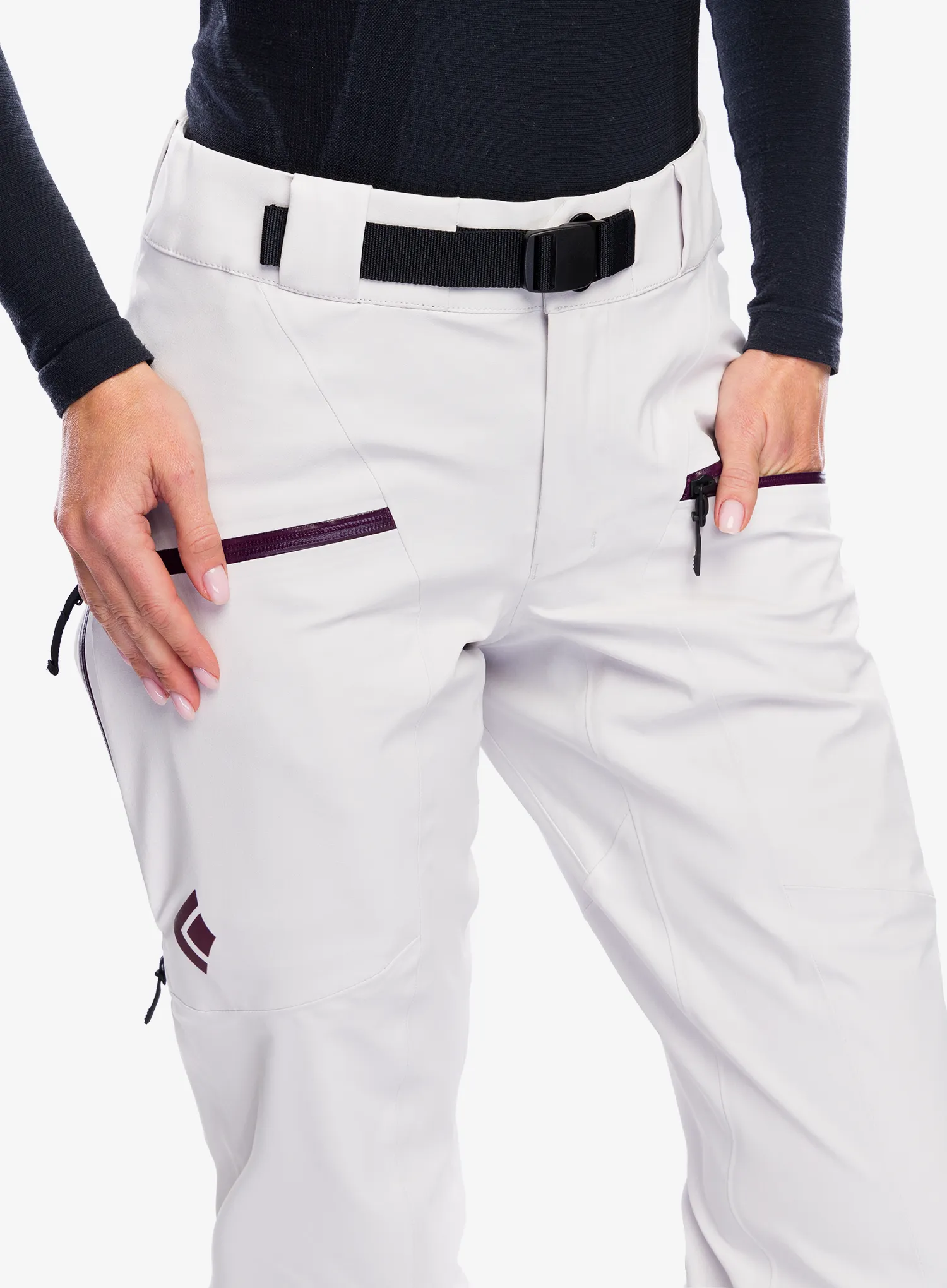 Lyžařské kalhoty dámské Black Diamond Recon Stretch Ski Pants - ice pink