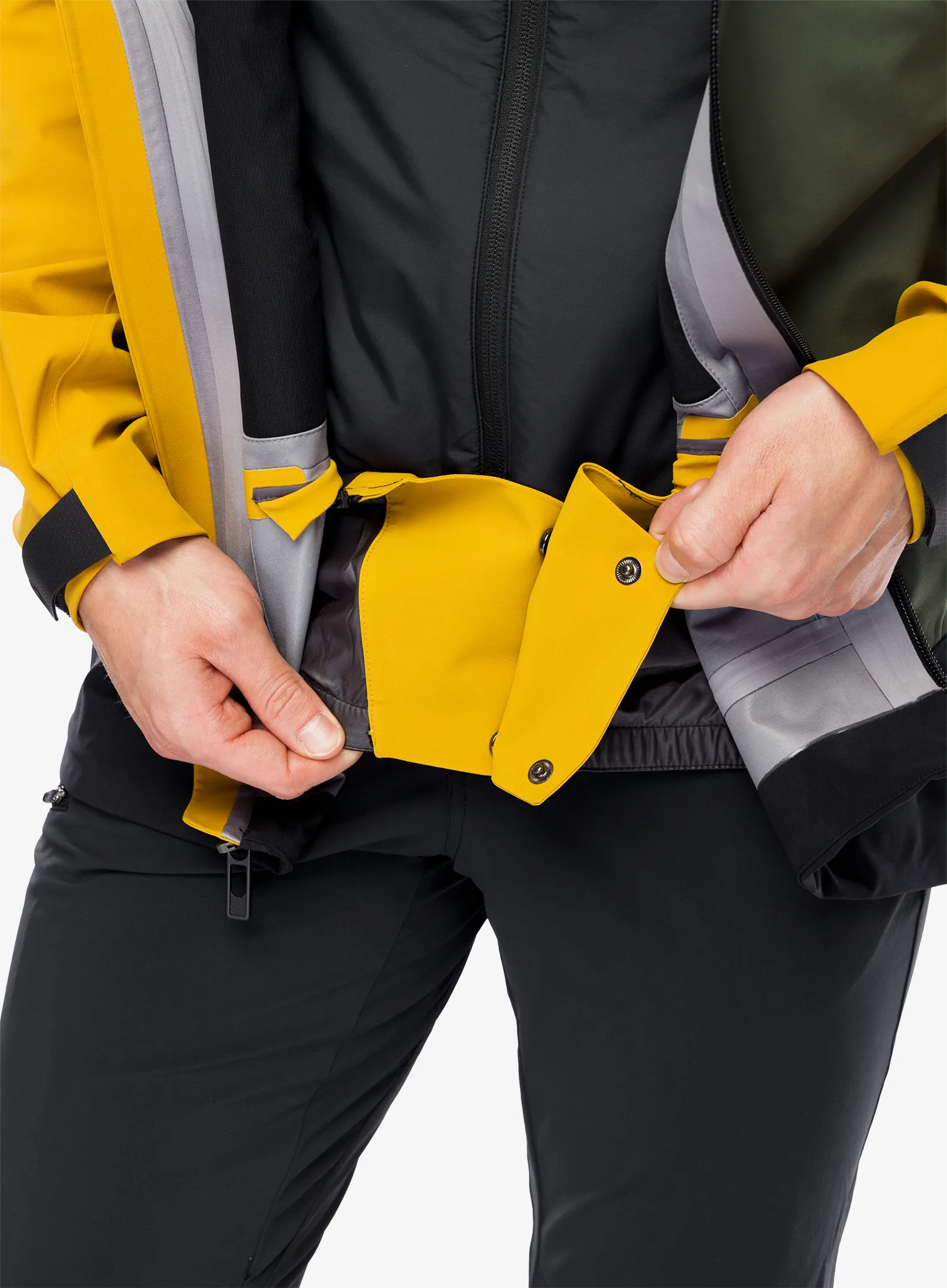 Pánská bunda Black Diamond Recon Stretch Ski Shell - amber/tundra/black