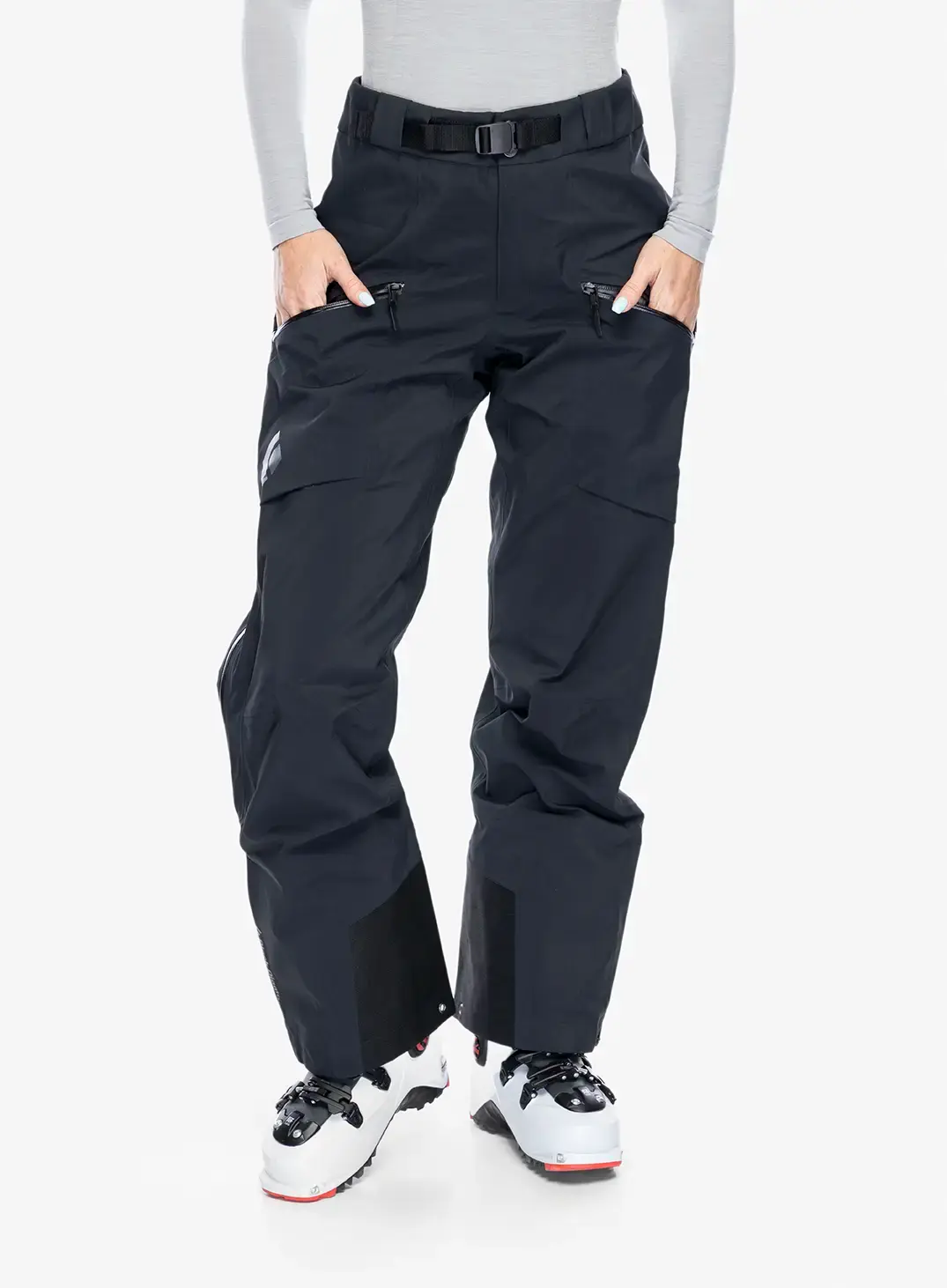 Lyžařské kalhoty dámské Black Diamond Sharp End Pants - black
