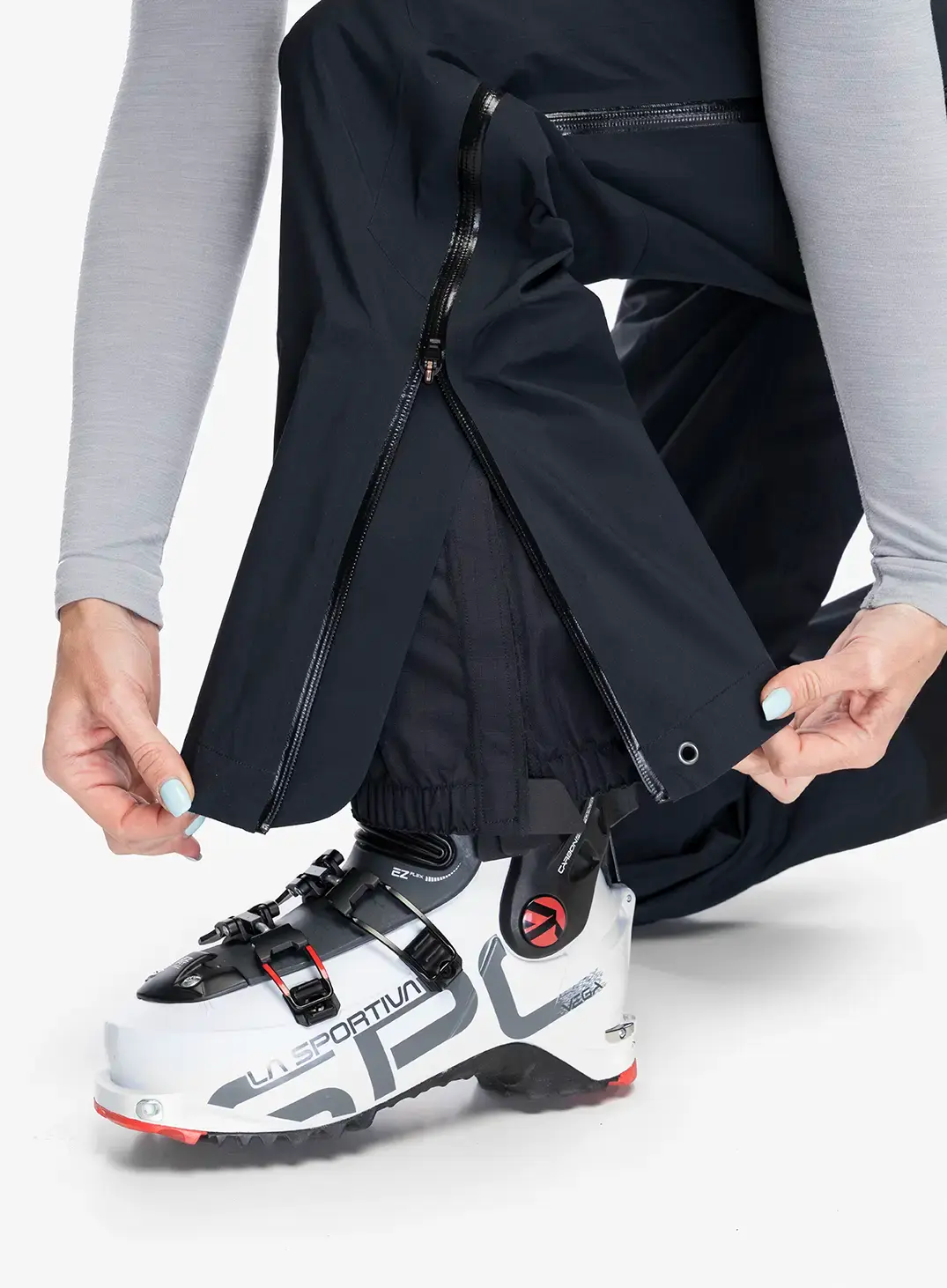 Lyžařské kalhoty dámské Black Diamond Sharp End Pants - black