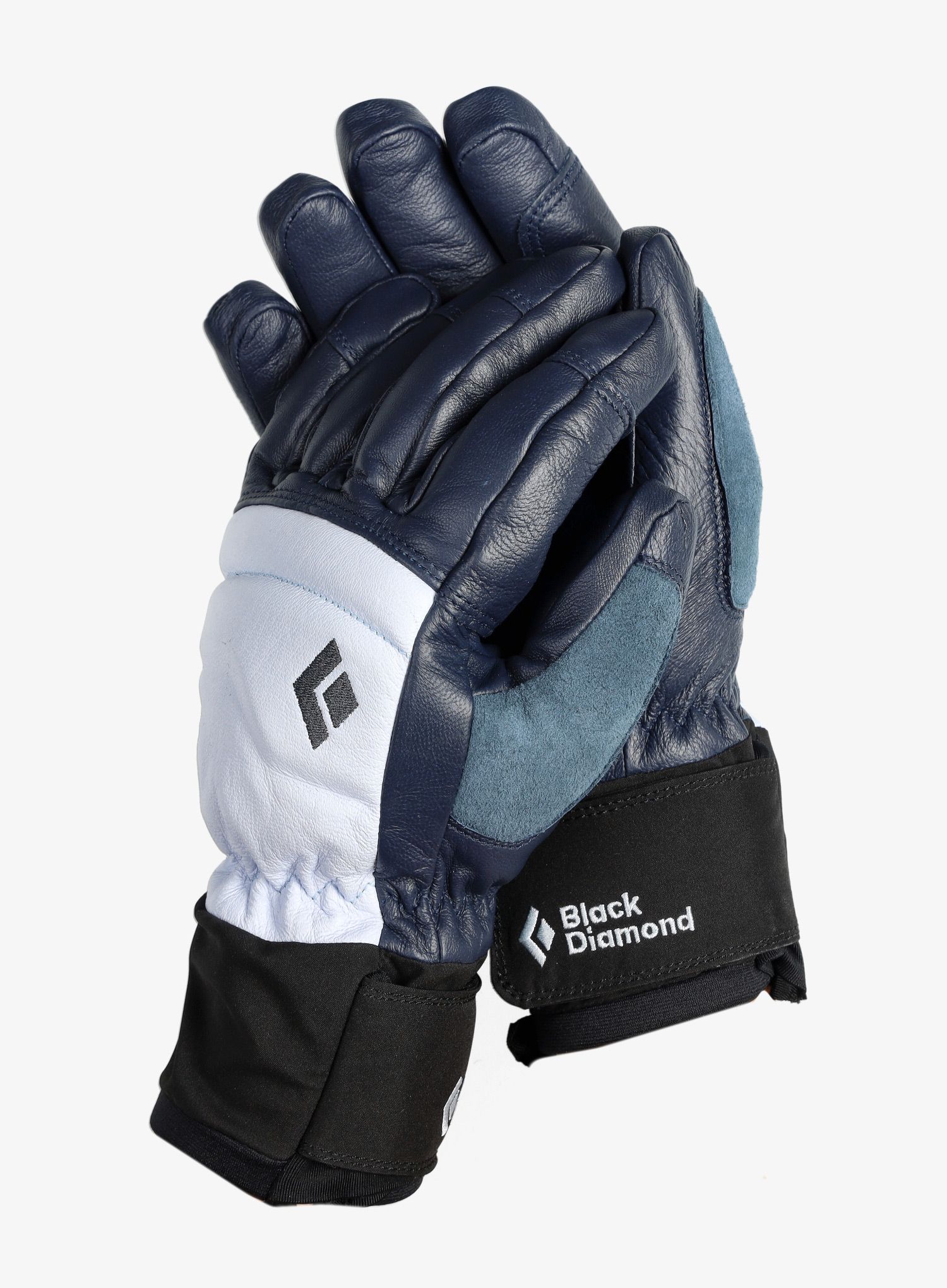 Lyžařské rukavice dámské Black Diamond Spark Gloves - charcoal/belay blue
