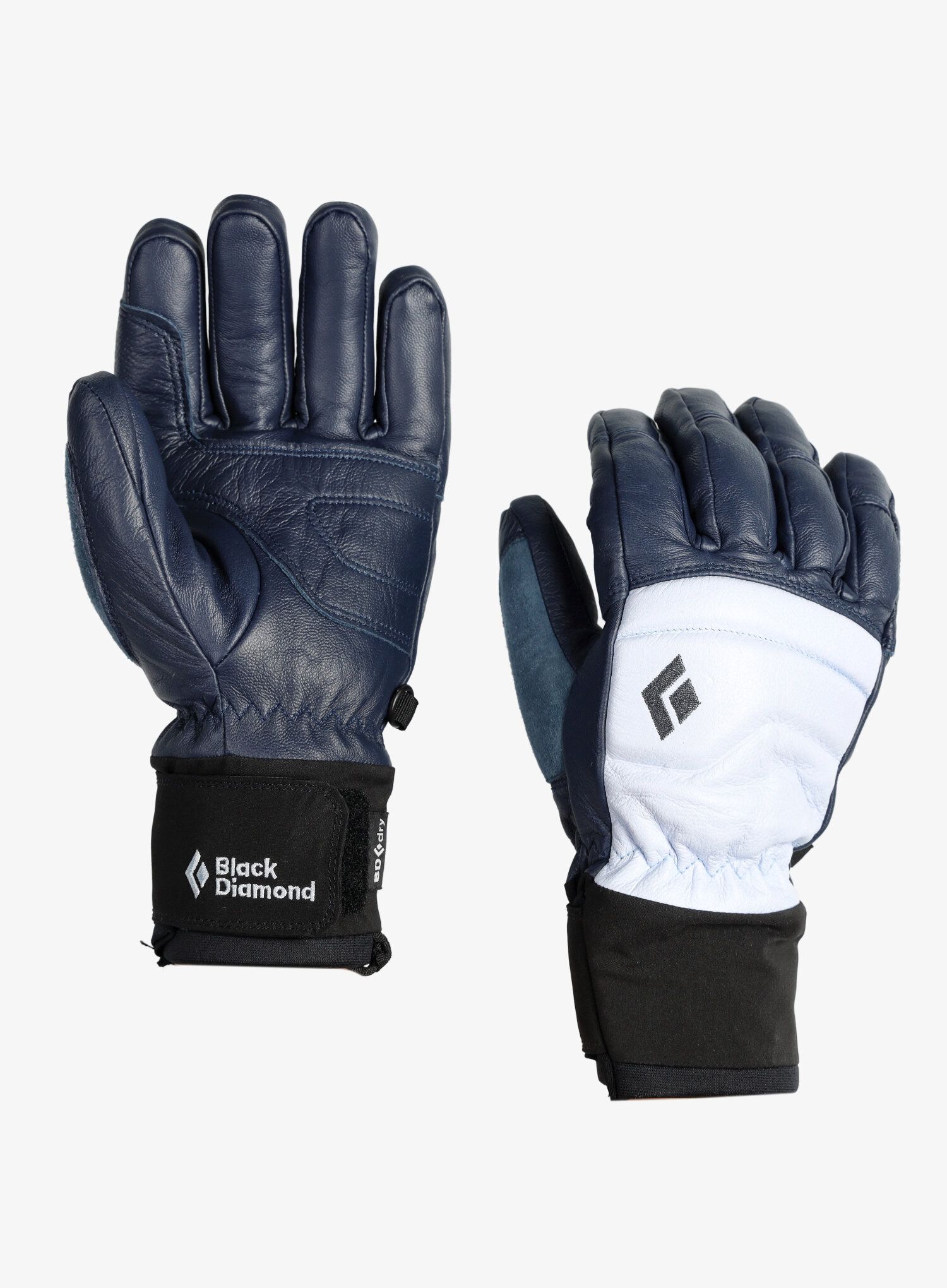 Lyžařské rukavice dámské Black Diamond Spark Gloves - charcoal/belay blue