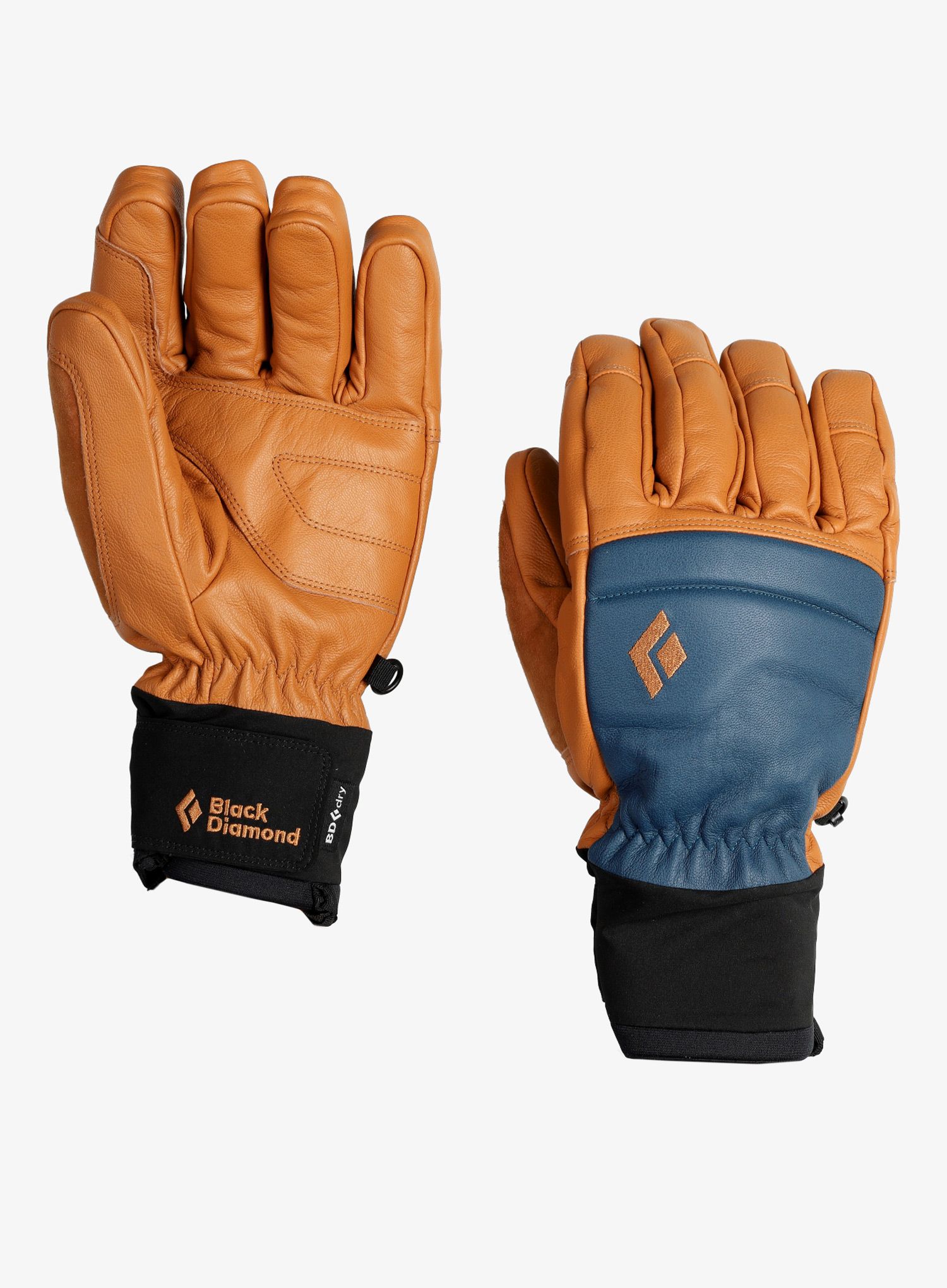 Lyžařské rukavice Black Diamond Spark Gloves - henna/ink blue