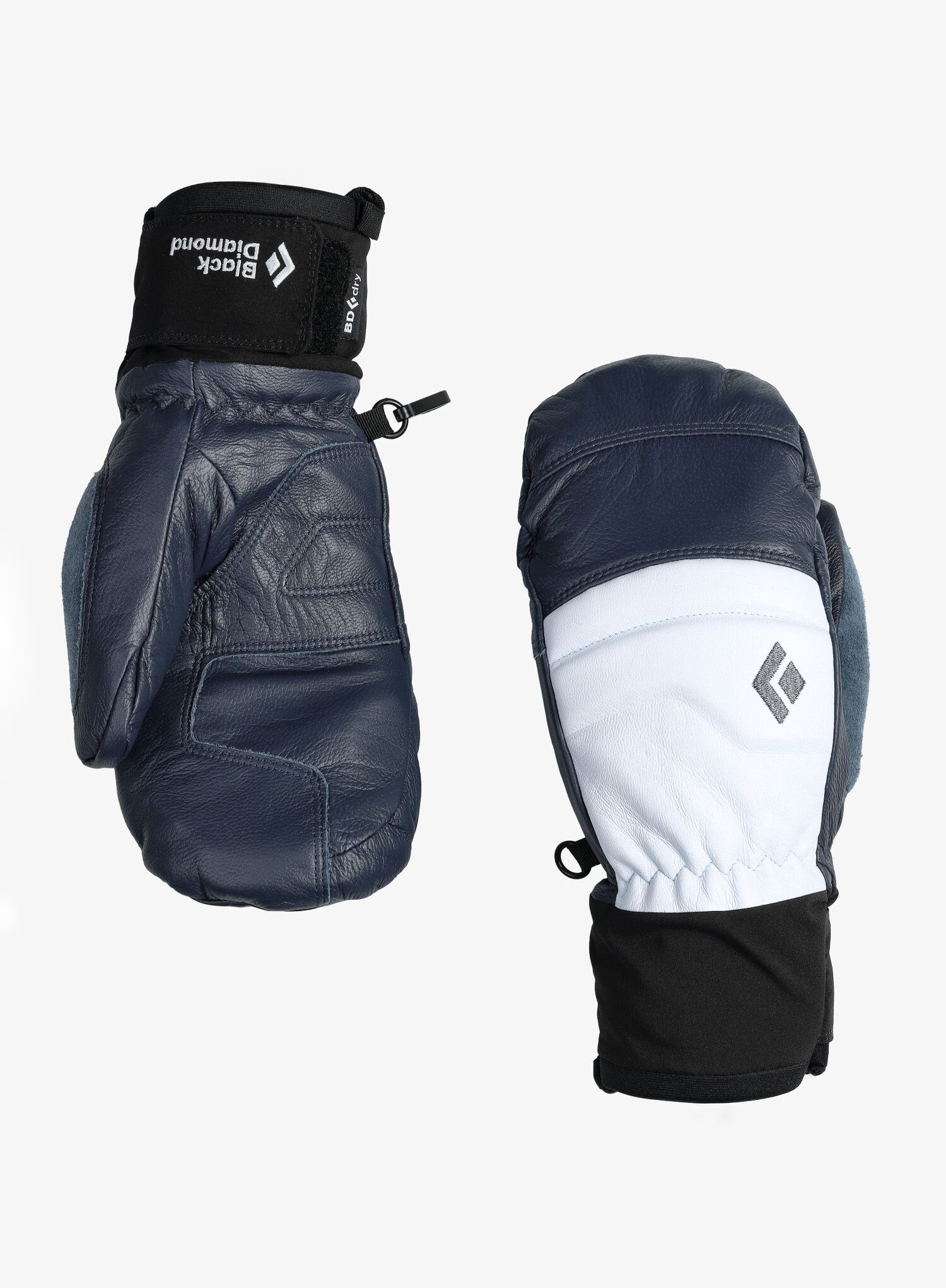 Dámské palčáky Black Diamond Spark Mitts - charcoal/belay blue
