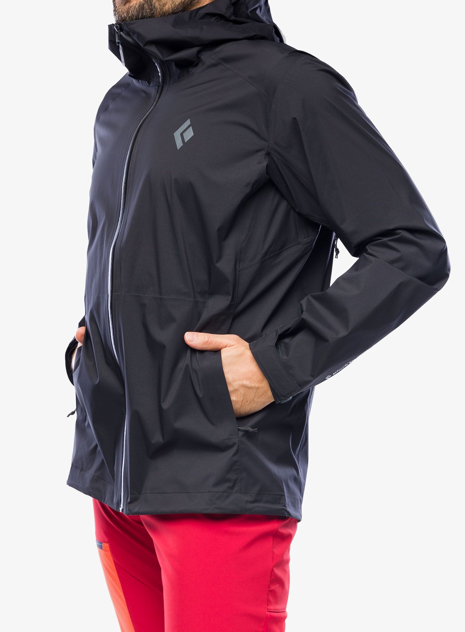 Bunda Black Diamond StormLine Stretch Rain Shell - black