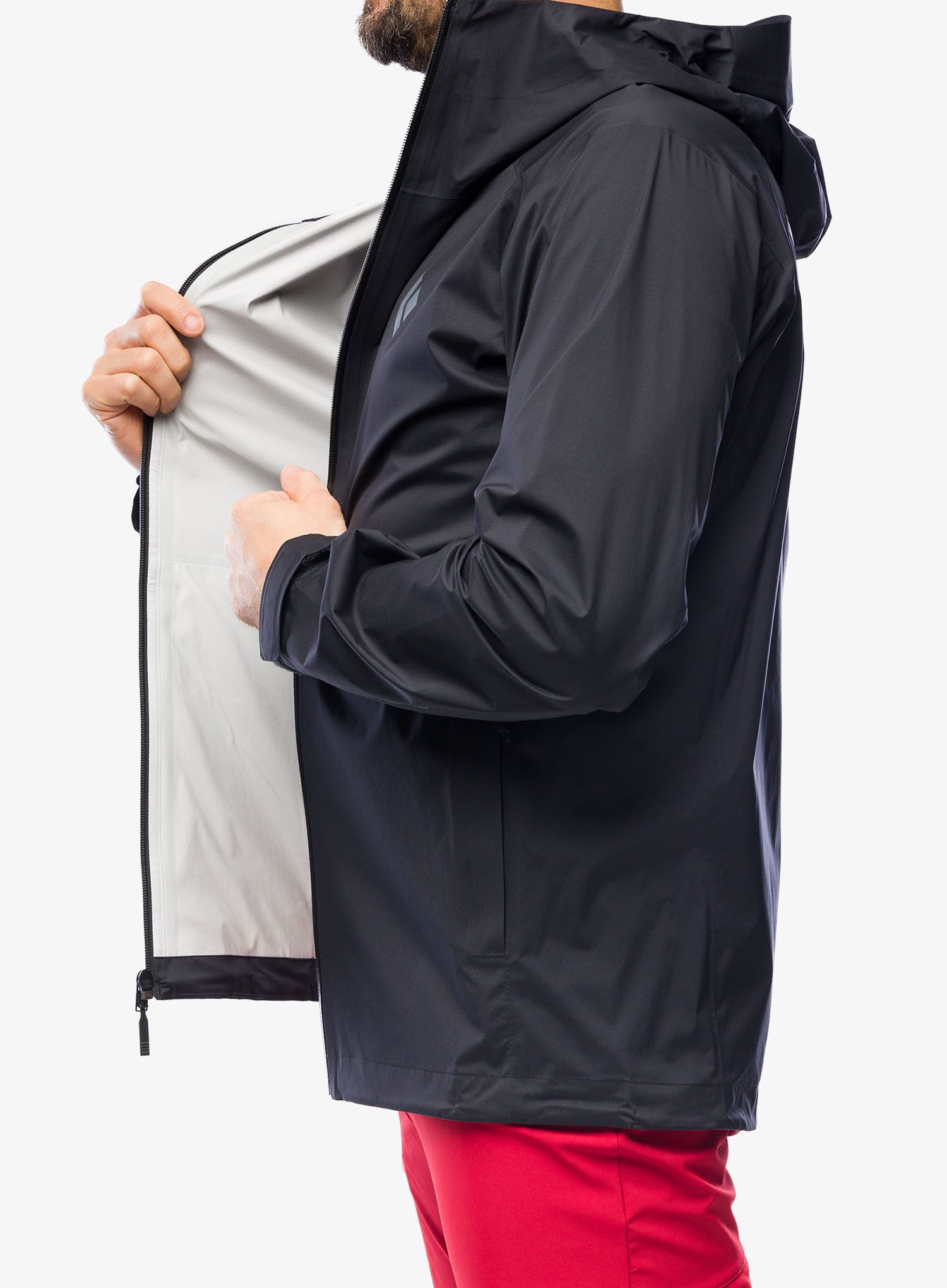 Bunda Black Diamond StormLine Stretch Rain Shell - black