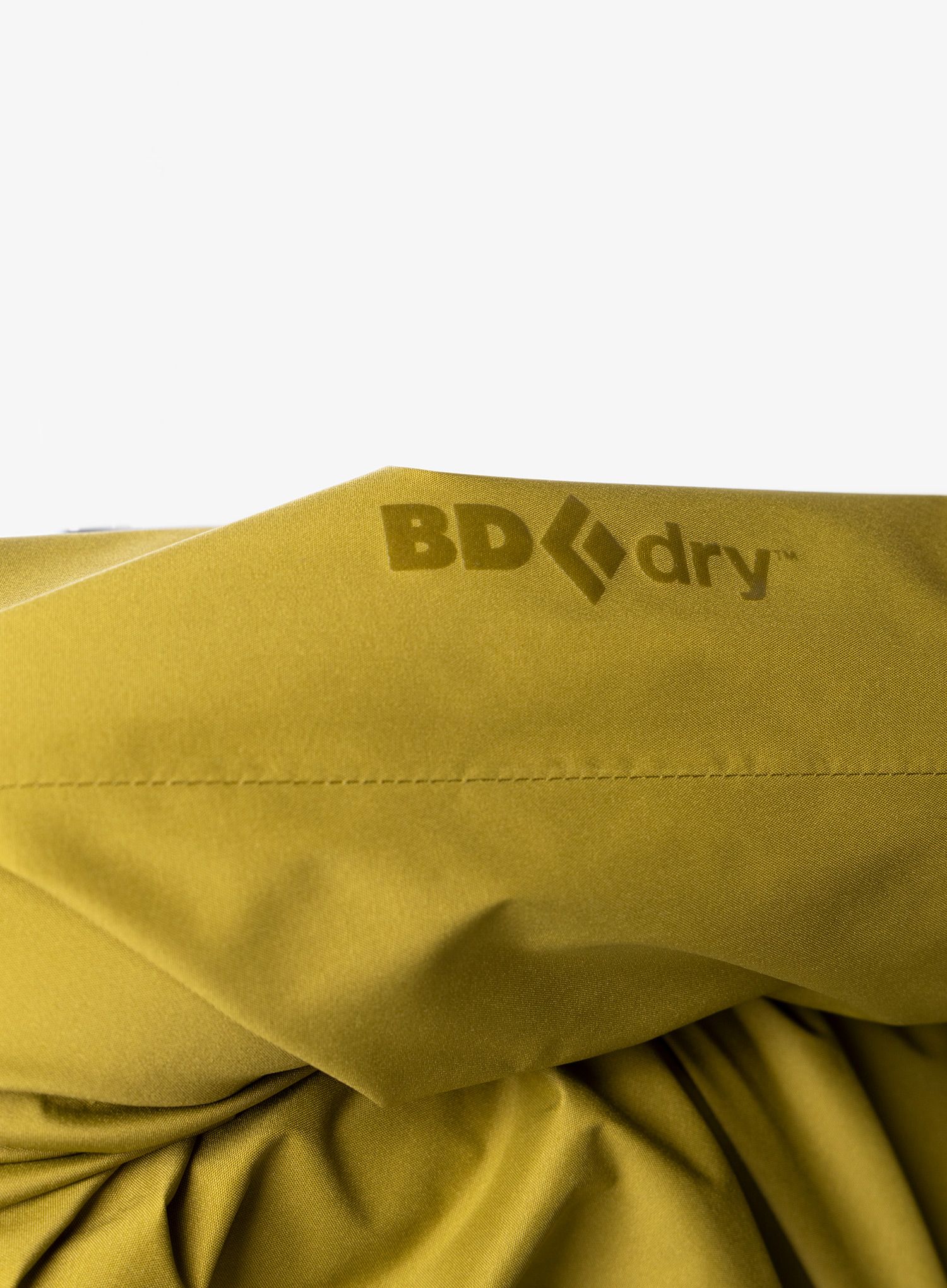 Dámská bunda do deště Black Diamond Stormline Stretch Anorak - camp green