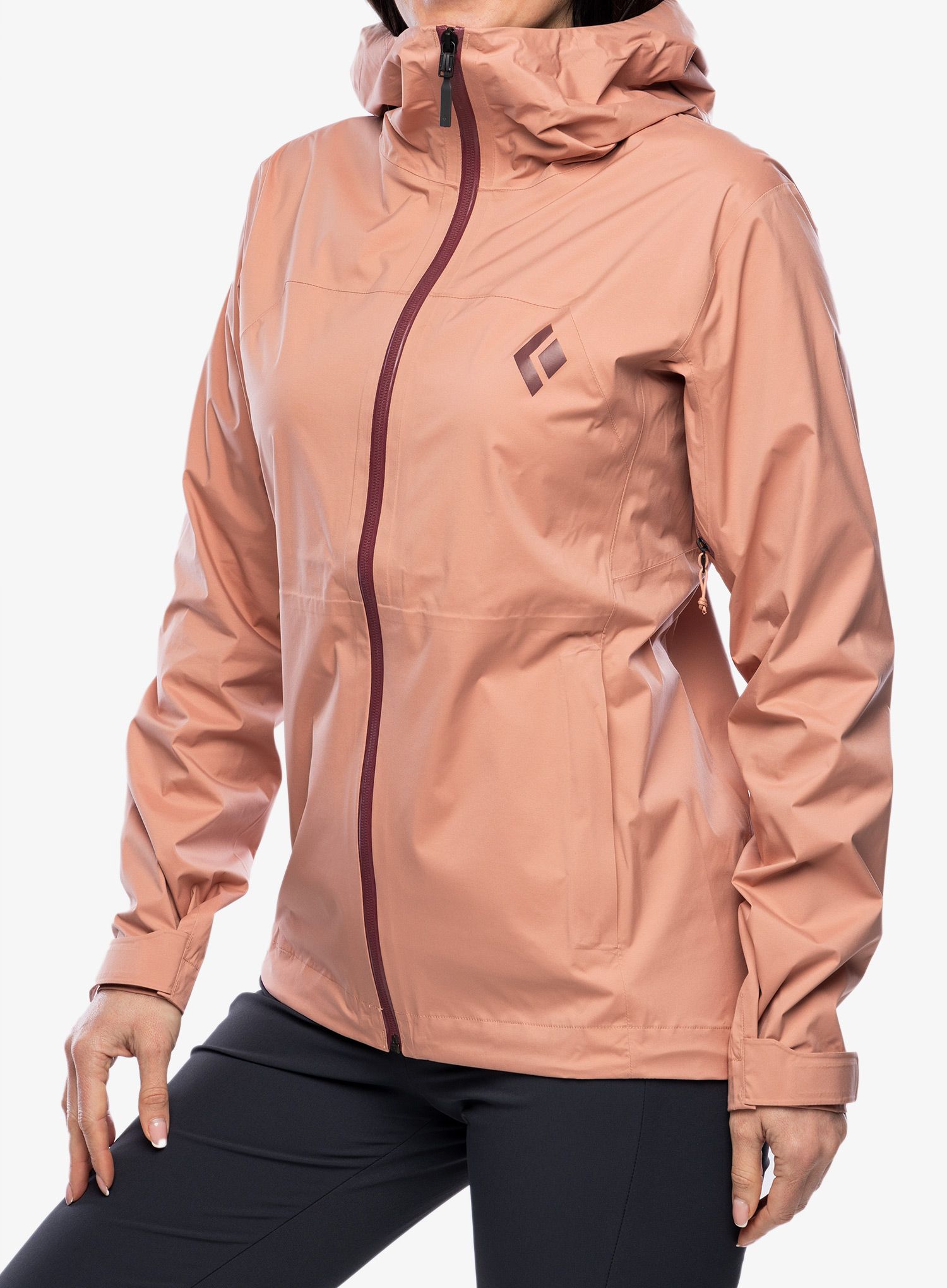 Dámská bunda Black Diamond Stormline Stretch Rain Shell - chalk pink