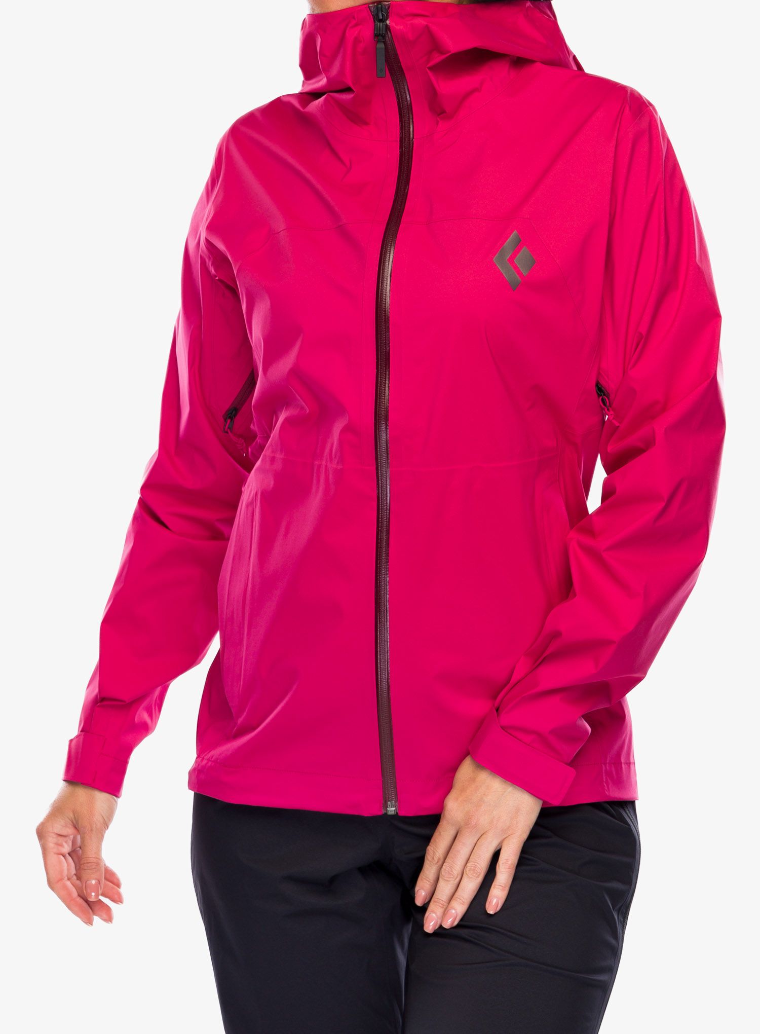 Bunda dámská Black Diamond Stormline Stretch Rain Shell - pomegranate