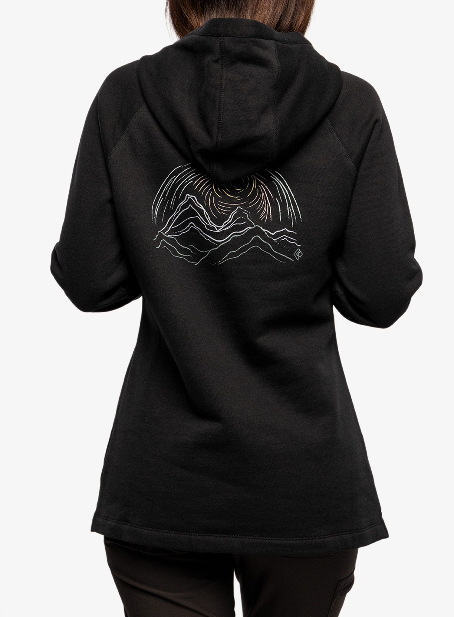 Dámská mikina Black Diamond Summit Scribble Hoody - black
