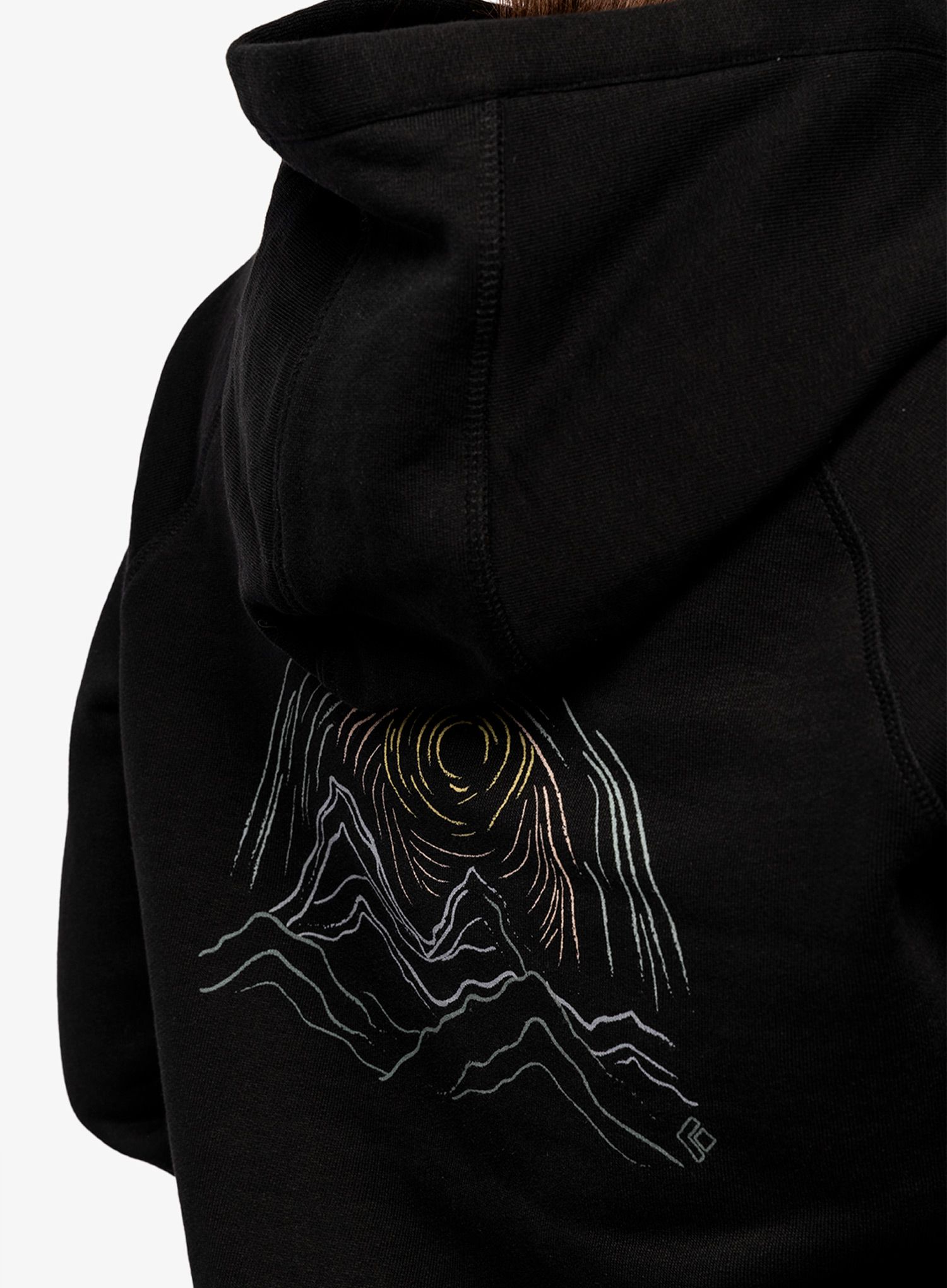Dámská mikina Black Diamond Summit Scribble Hoody - black