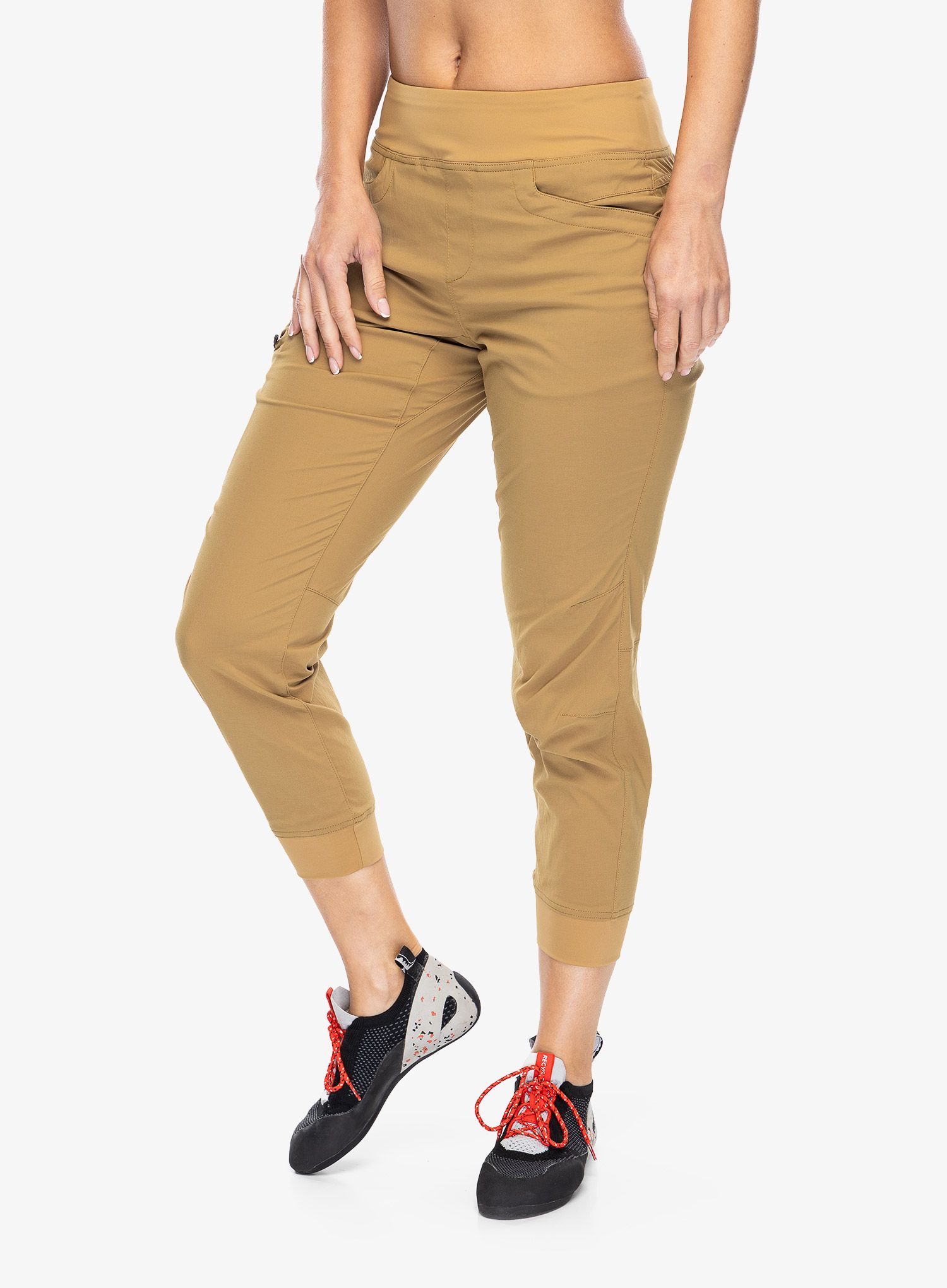 Kalhoty dámské Black Diamond Technician Jogger Pants - flax