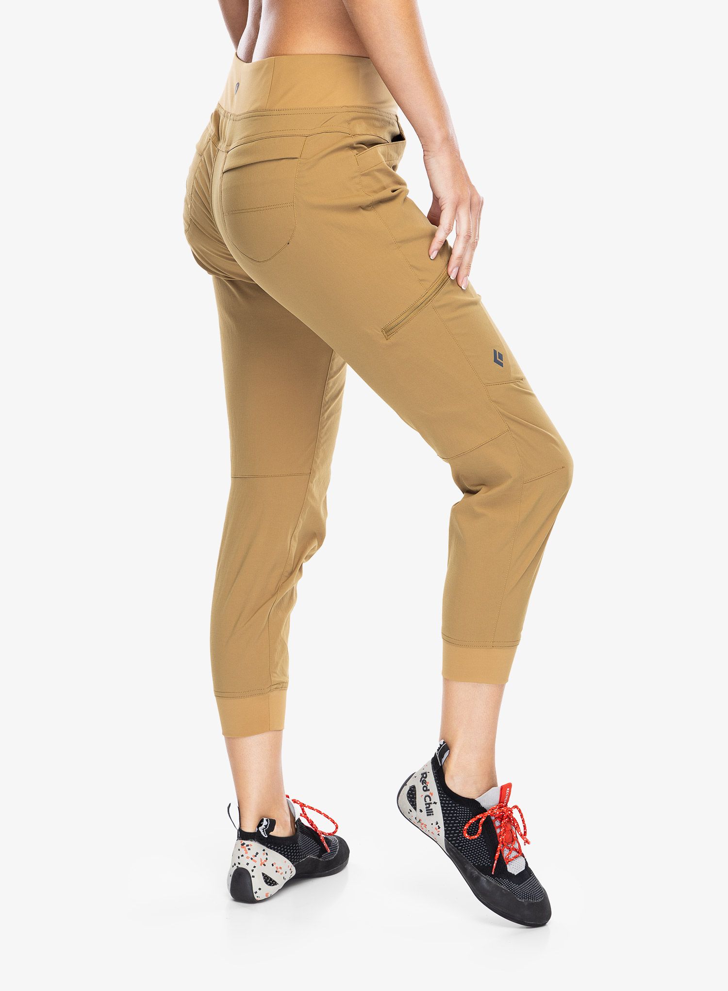 Kalhoty dámské Black Diamond Technician Jogger Pants - flax