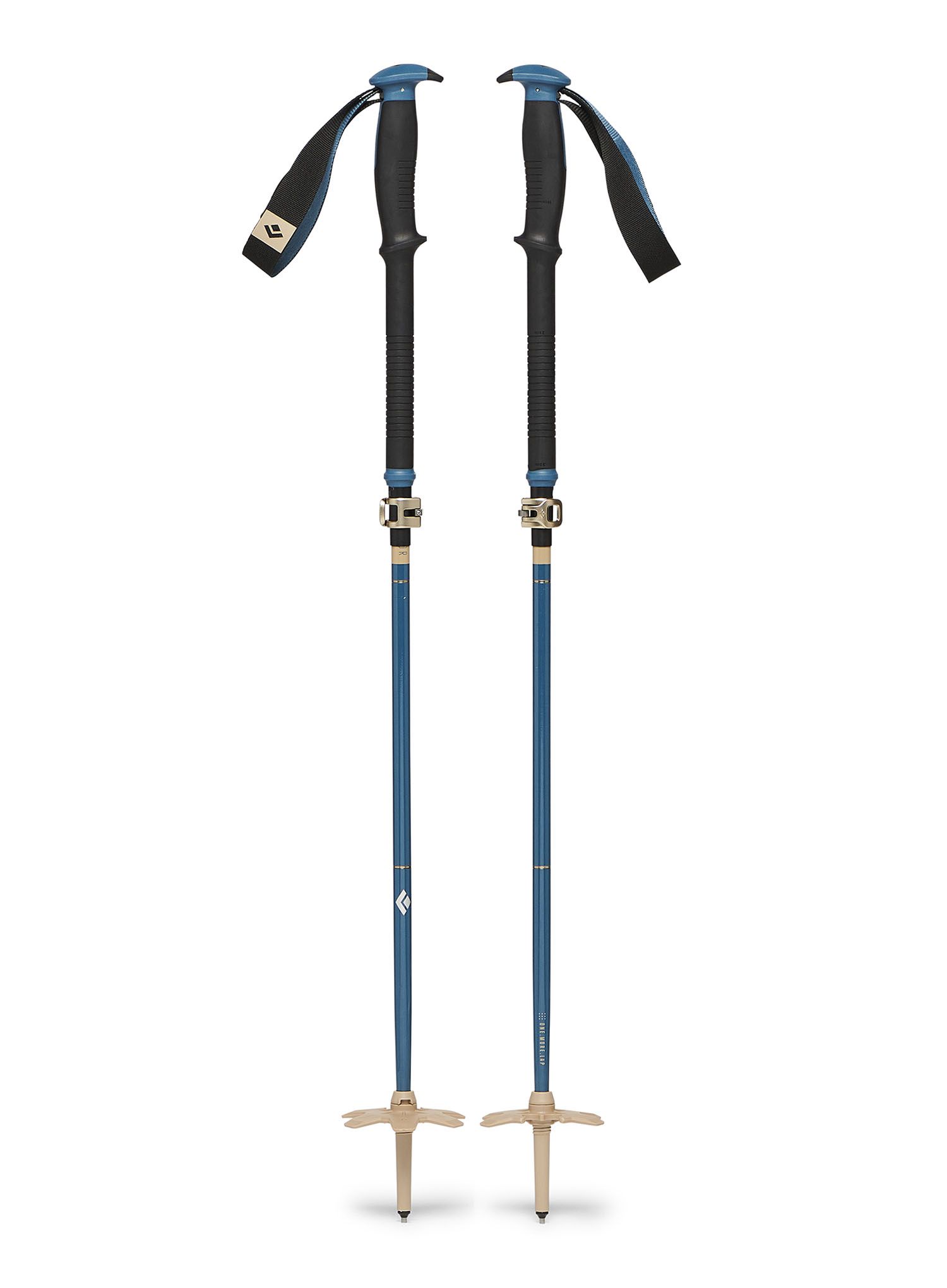 Trekové hole Black Diamond Traverse Compactor Ski Poles - creek blue