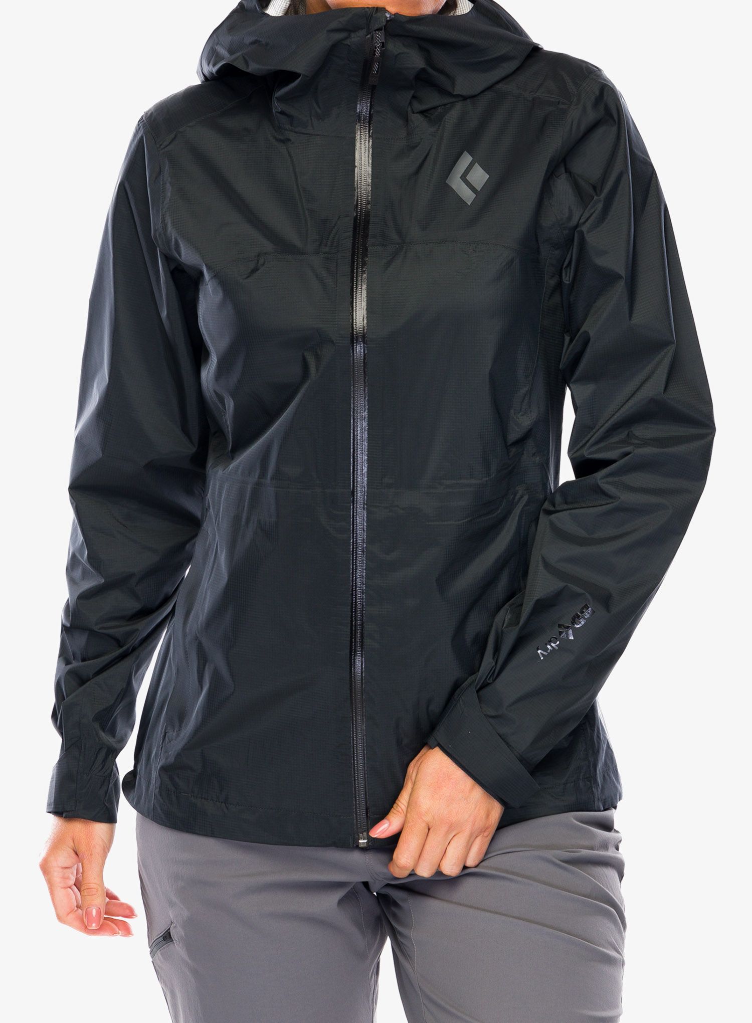 Bunda dámská Black Diamond Treeline Rain Shell - black