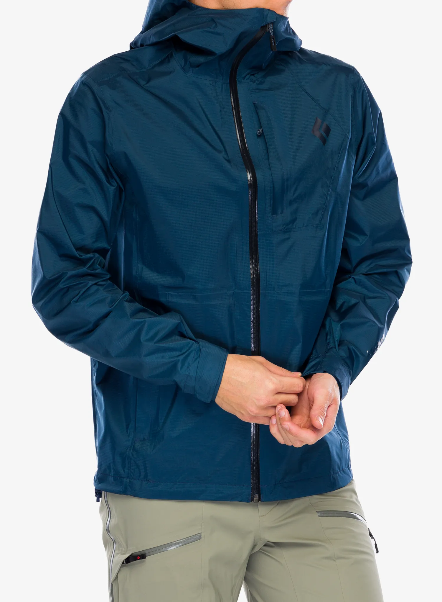 Bunda do deště Black Diamond Treeline Rain Shell - indigo