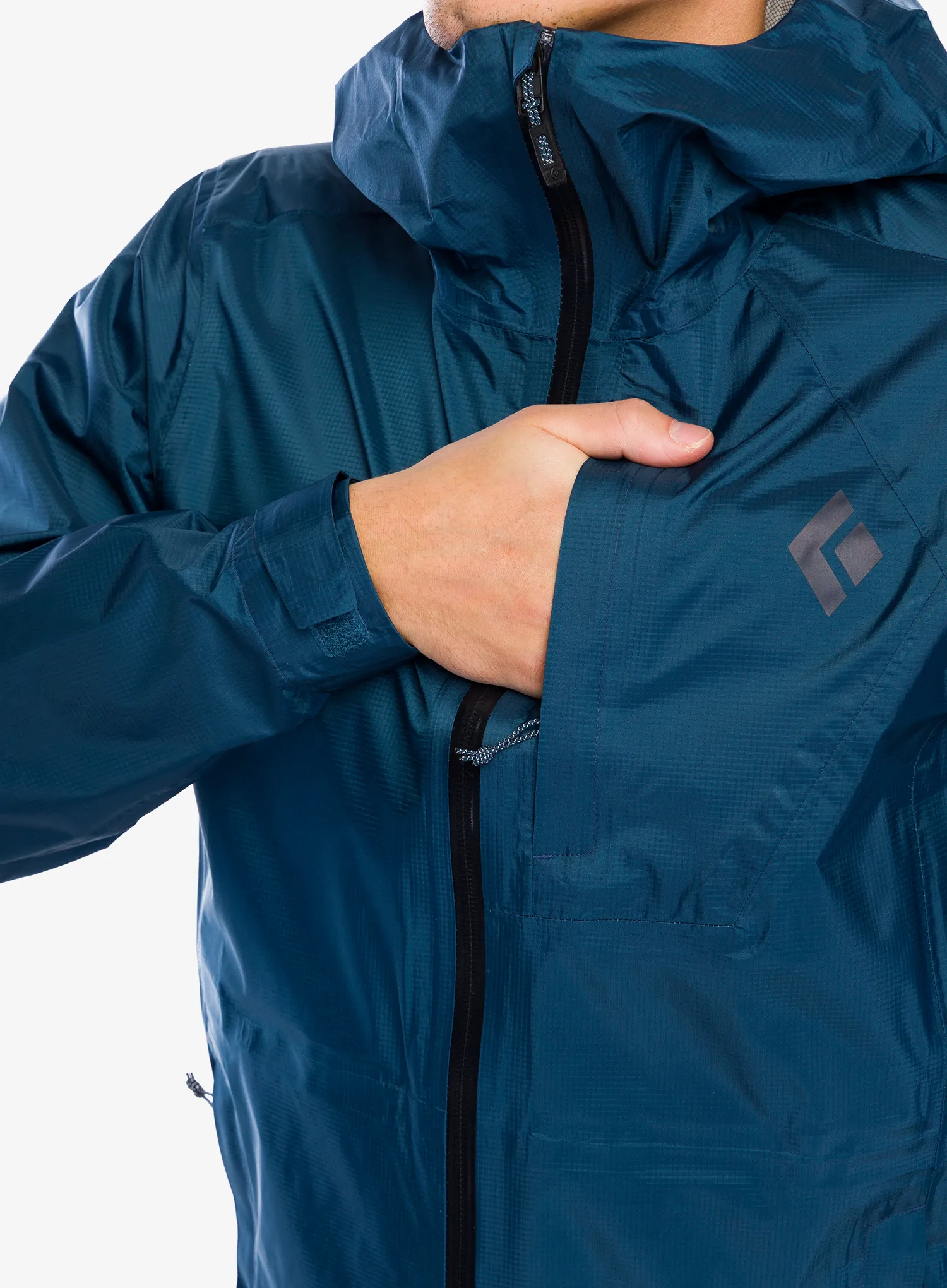 Bunda do deště Black Diamond Treeline Rain Shell - indigo