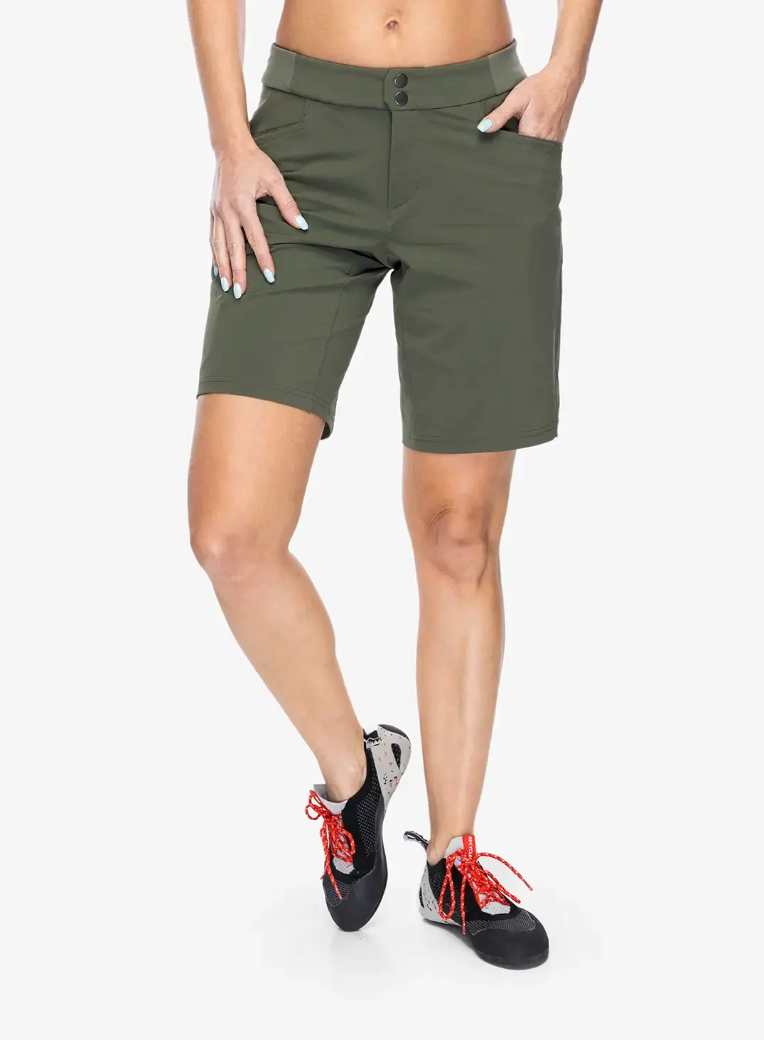Dámské lezecké kraťasy Black Diamond Valley Shorts - tundra