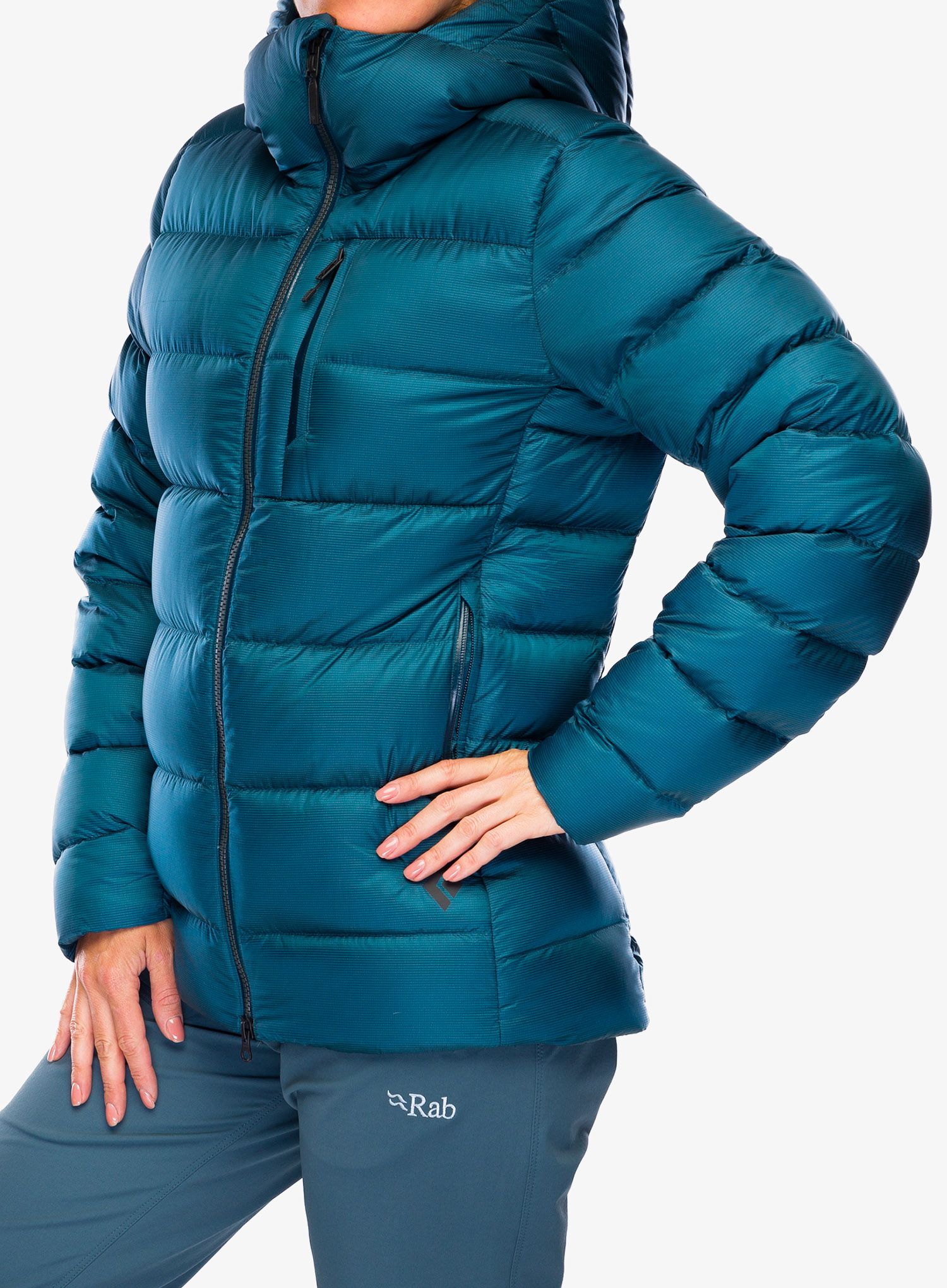 Bunda péřova dámská Black Diamond Vision Down Parka - azurite