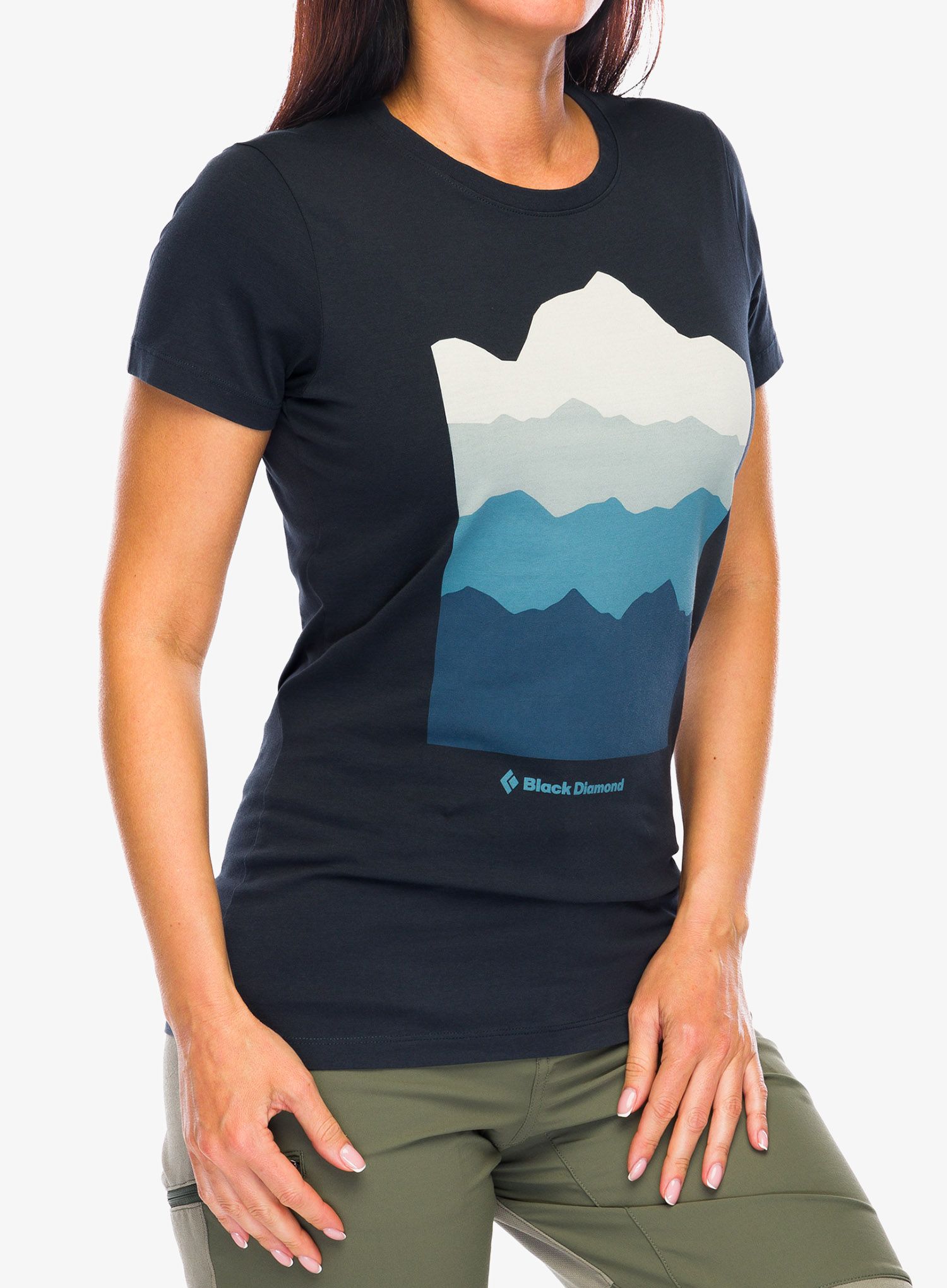 Tričko dámská Black Diamond Vista Tee - eclipse