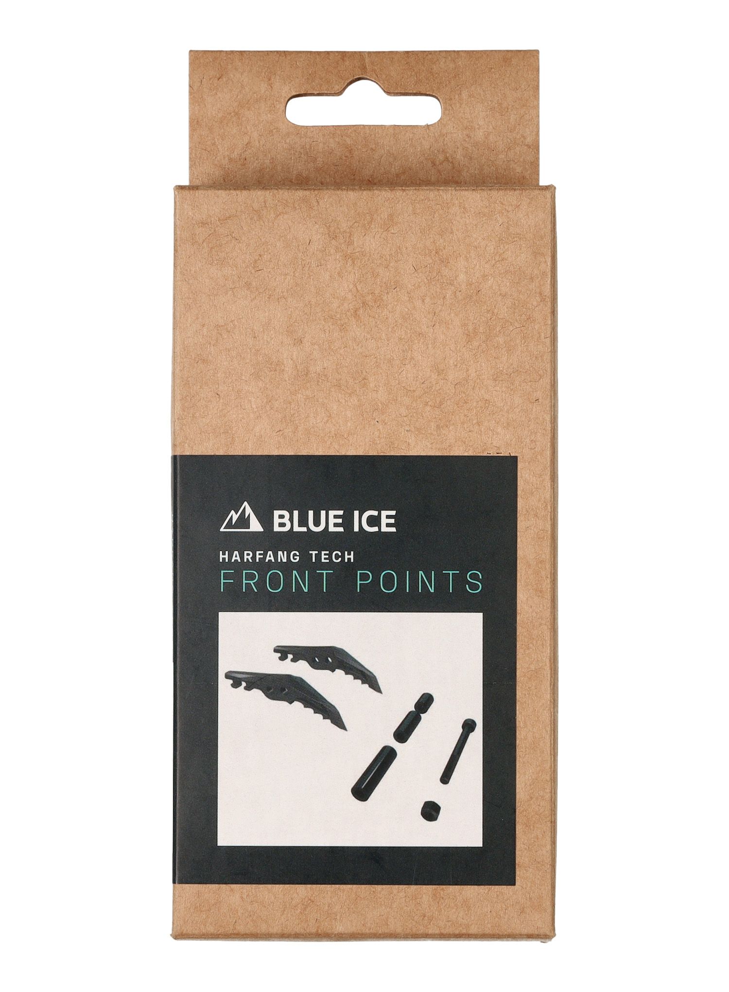 Přední hroty maček Blue Ice Front Points Harfang Tech - black