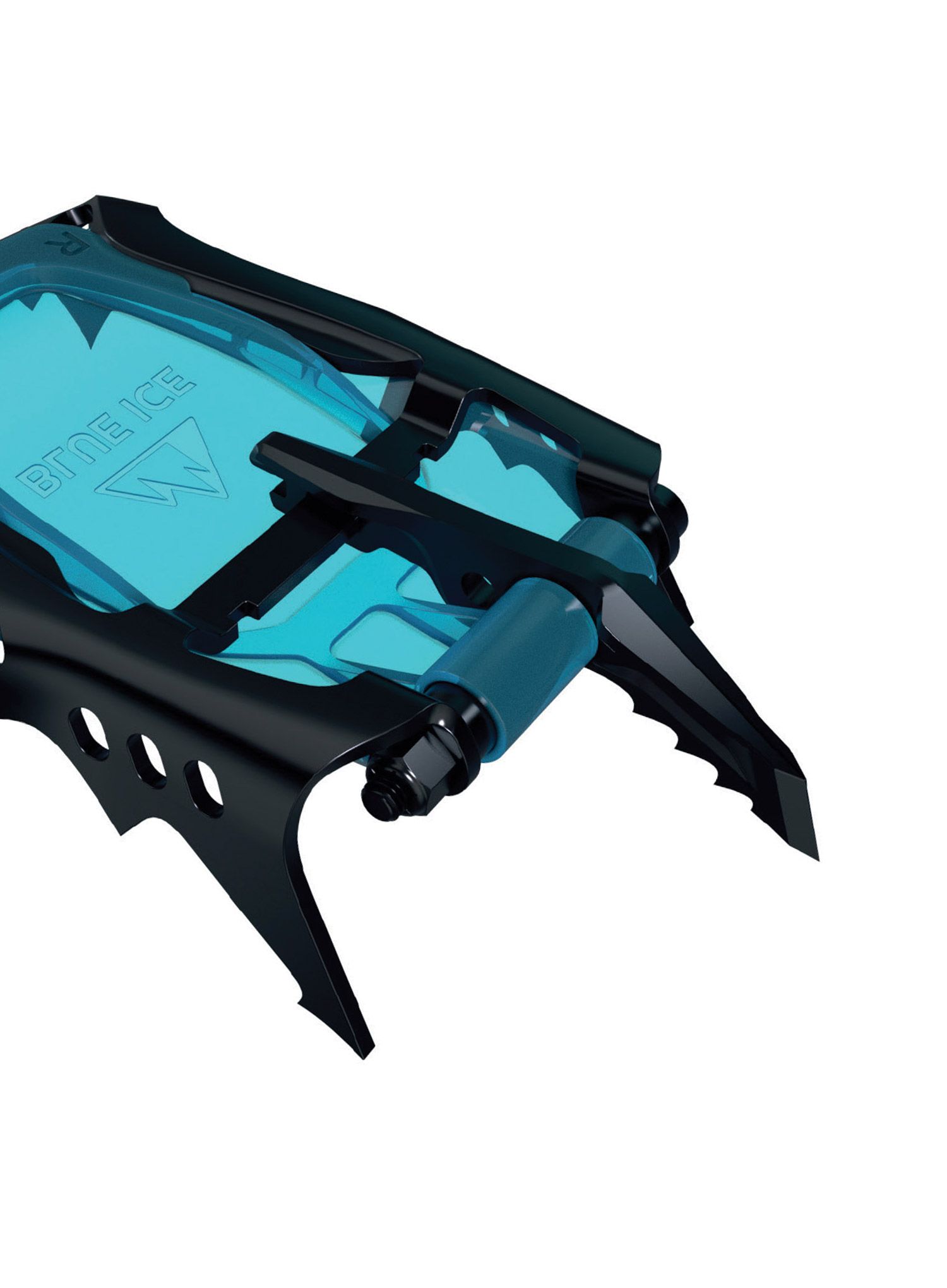 Přední hroty maček Blue Ice Harfang Tech Front Rail - black