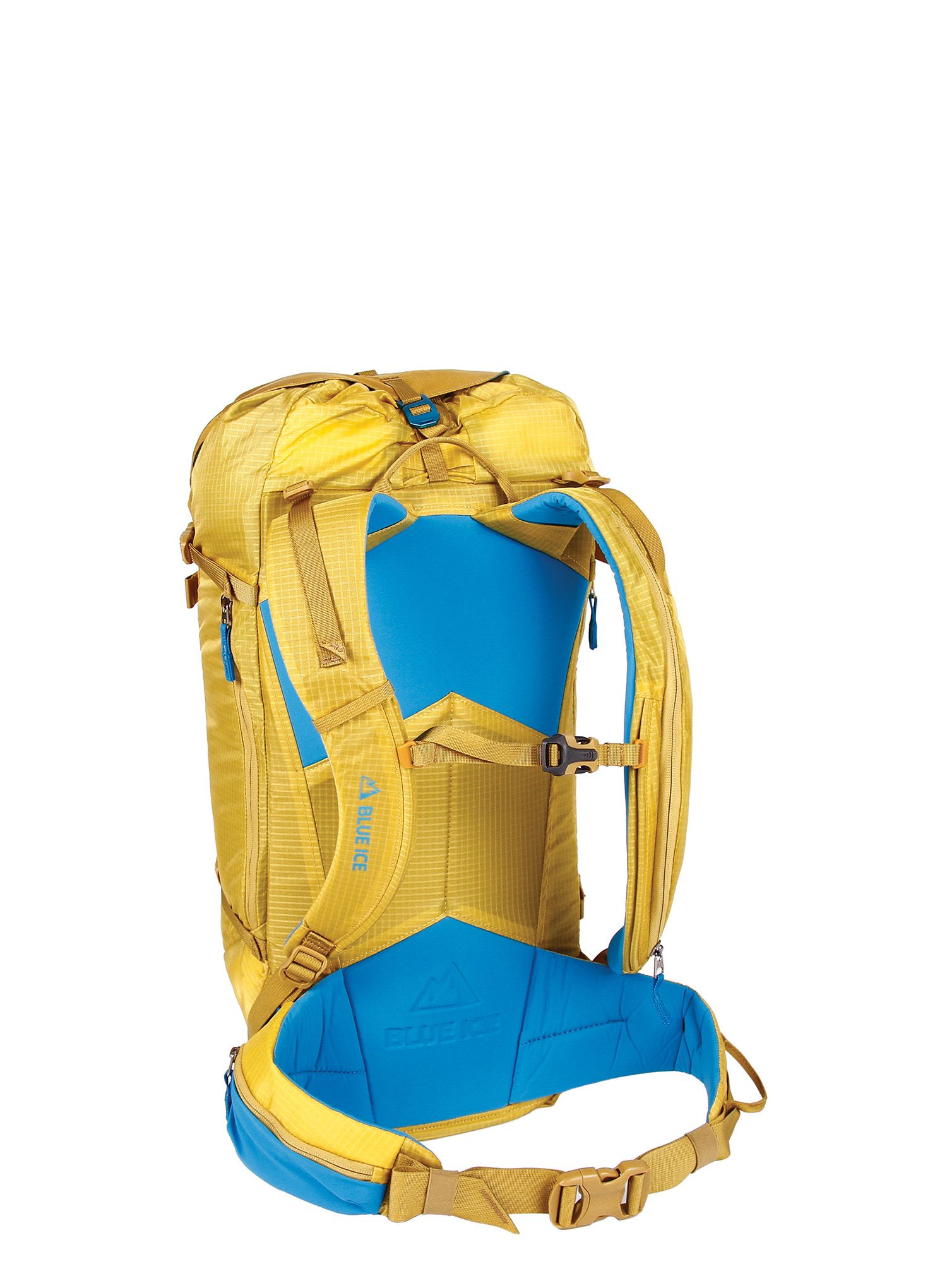 Skialpový batoh Blue Ice Kume Pack 38L - super lemon