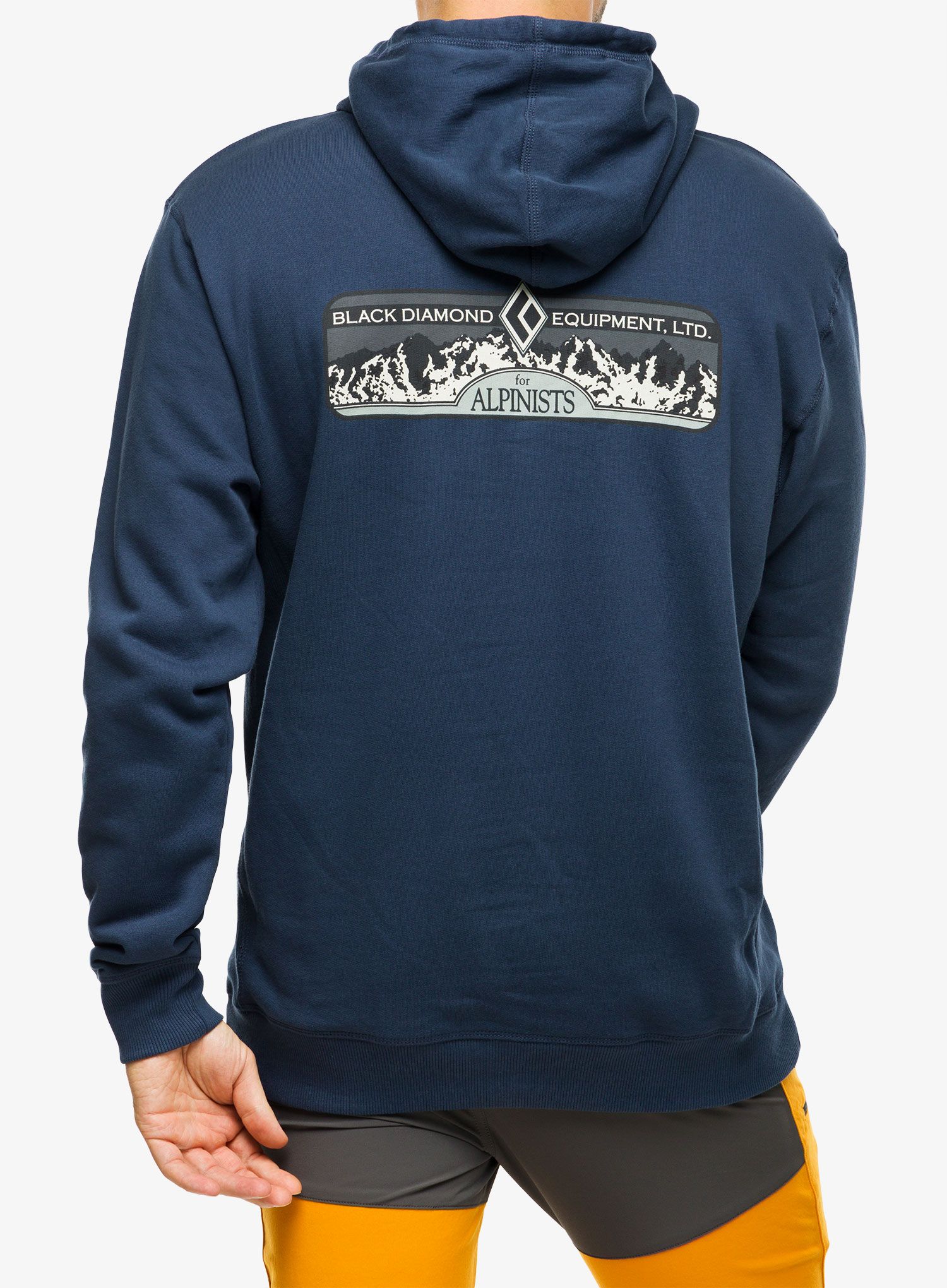 Mikina Black Diamond Heritage Equipment For Alpinists Hoody - ink blue
