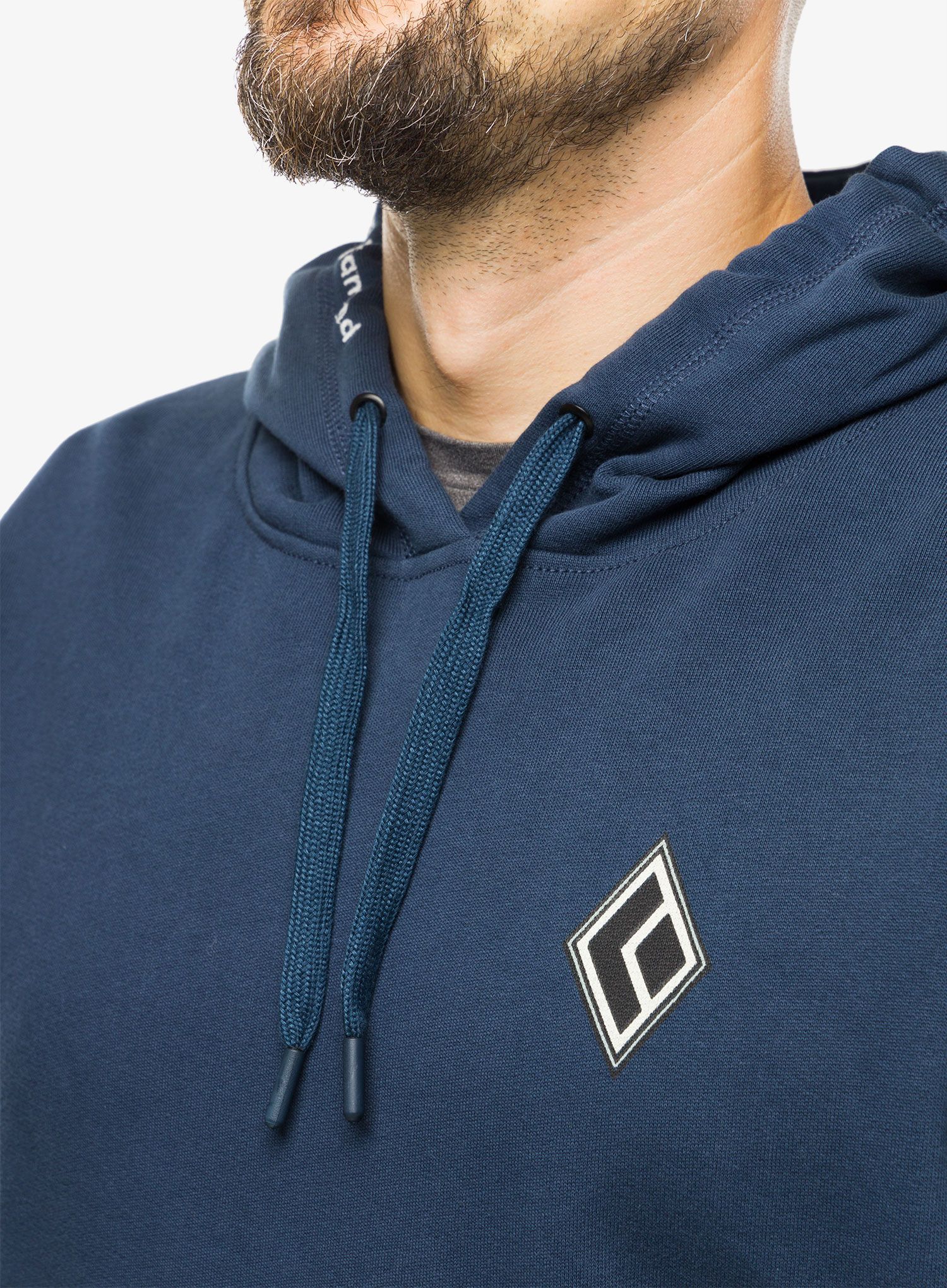 Mikina Black Diamond Heritage Equipment For Alpinists Hoody - ink blue