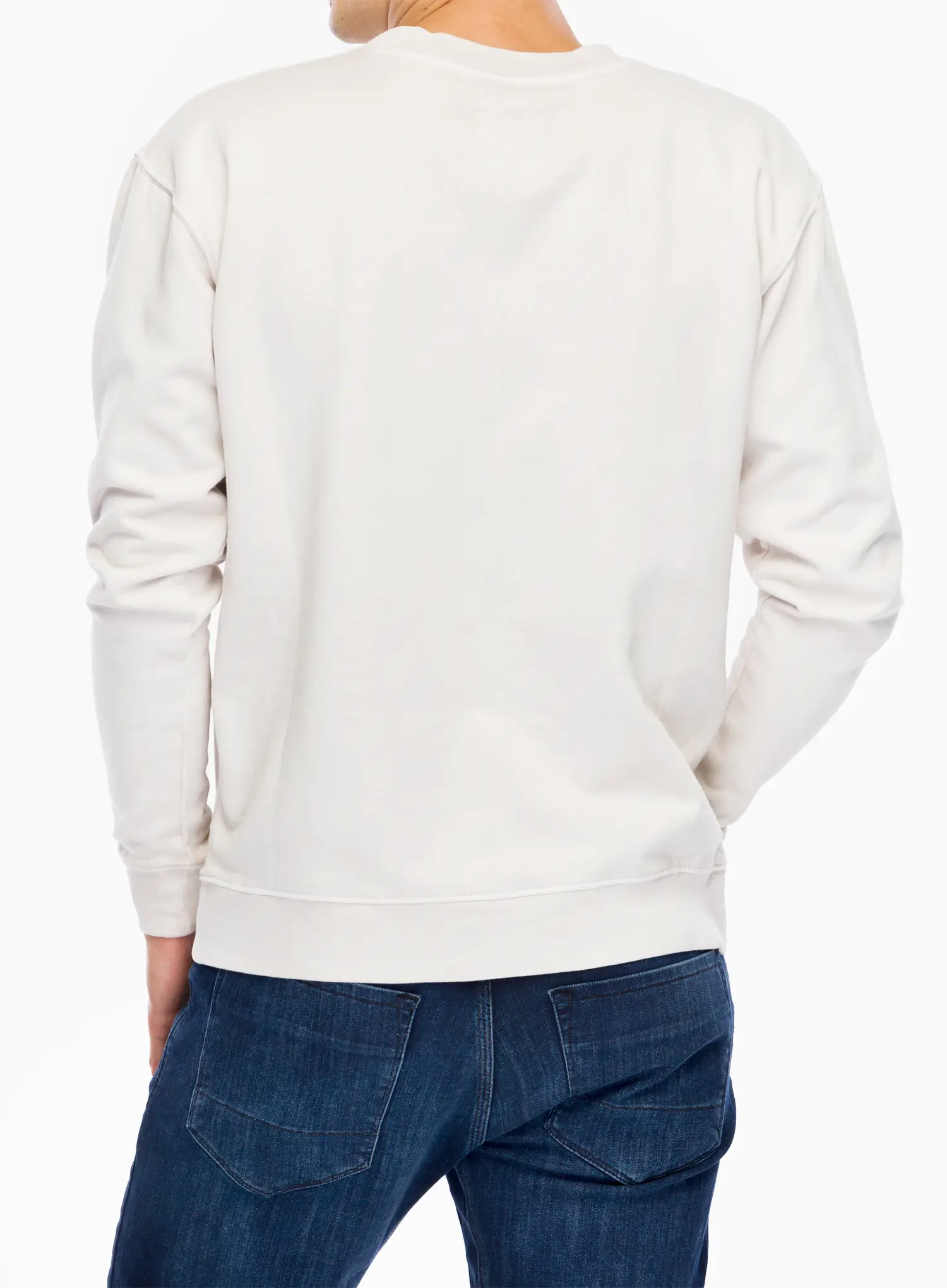 Mikina bez kapuce Kavu Core Crew - oatmeal