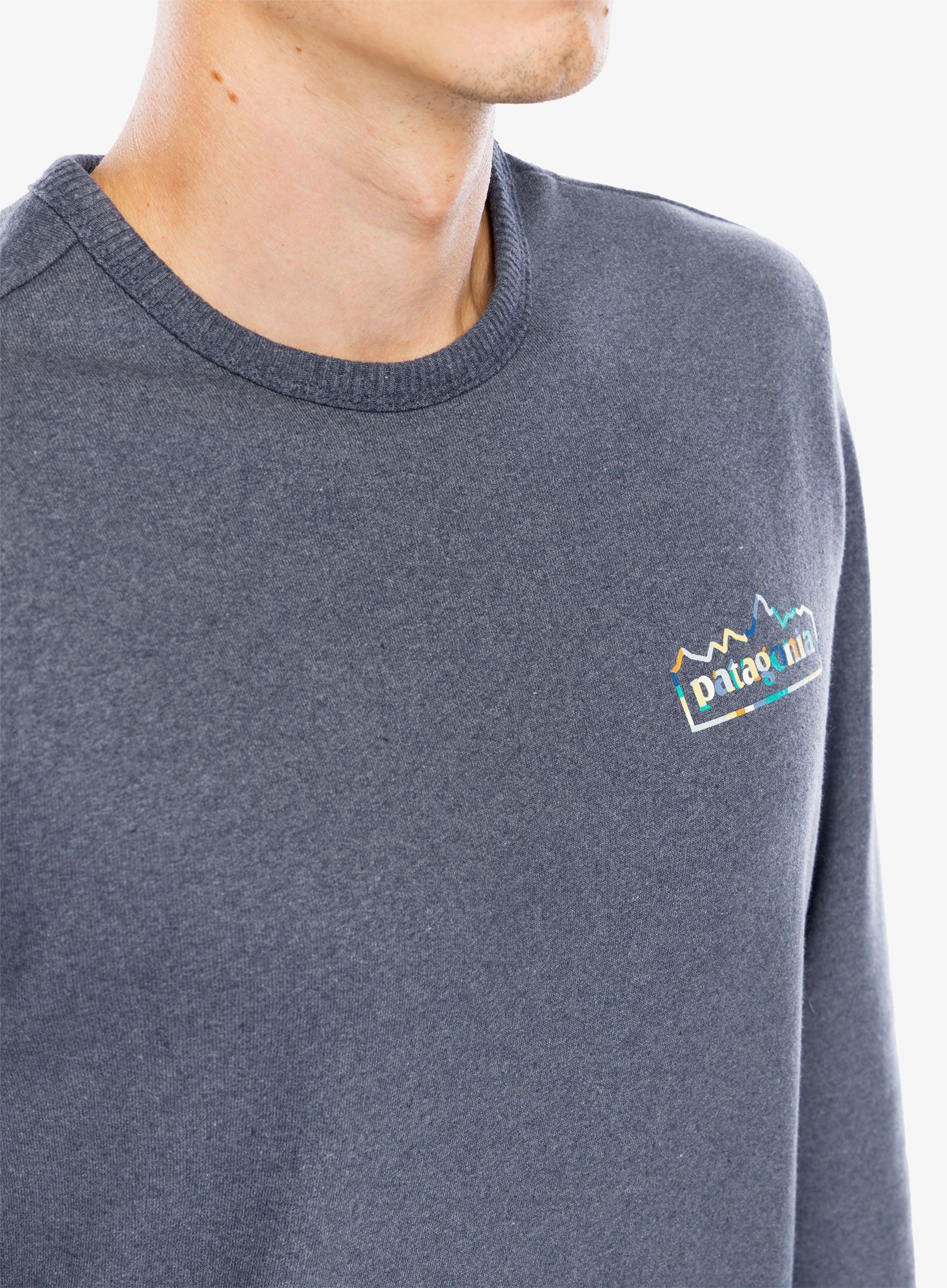Mikina bez kapuce Patagonia LW Unity Fitz Wildrise Crew - new navy
